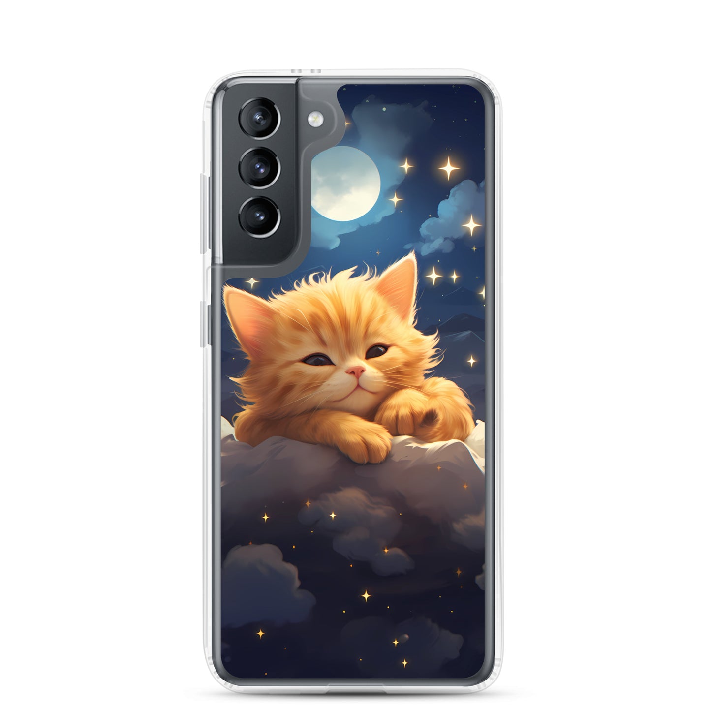 Samsung Case - Kitten on a Cloud
