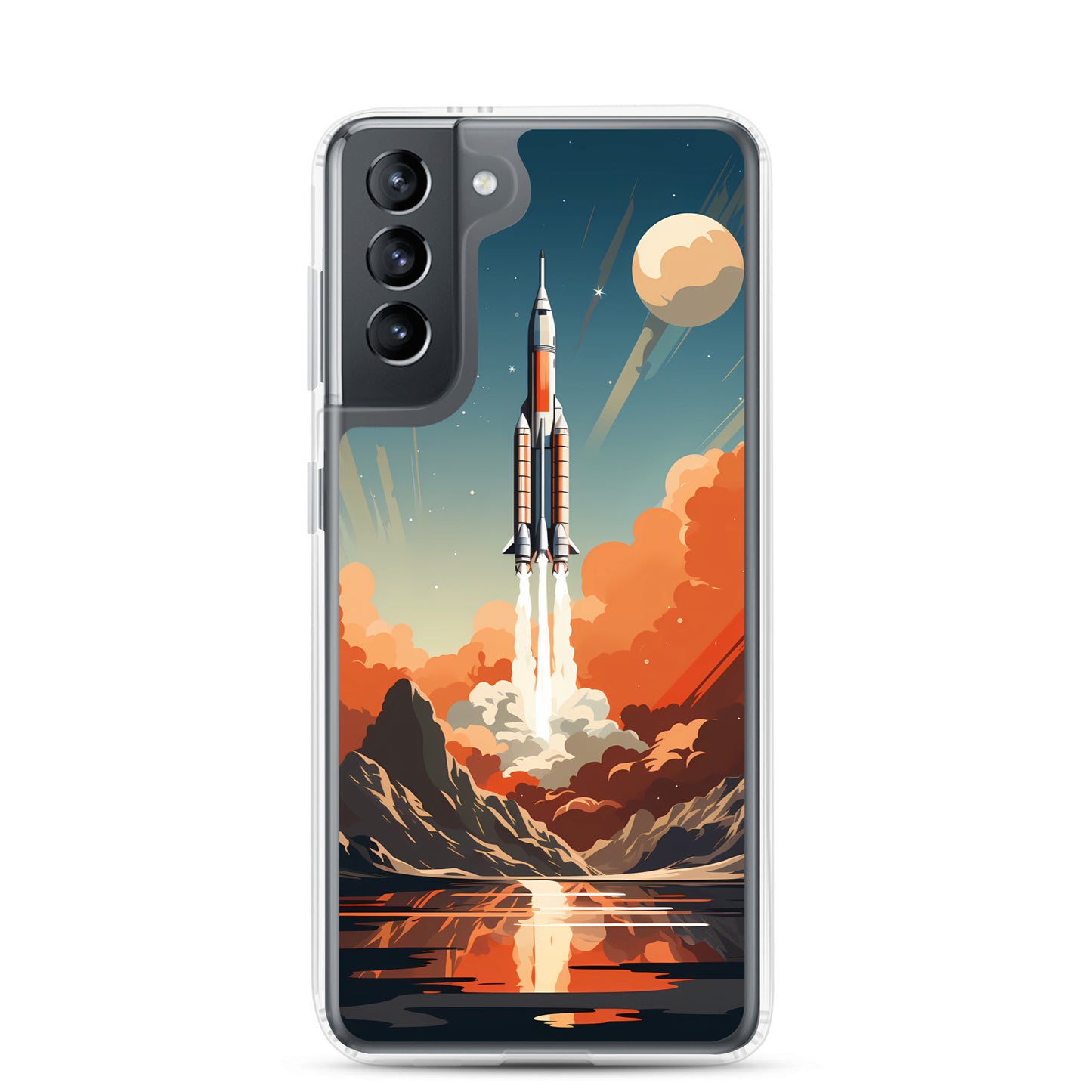 Samsung Case - Retro Rocket