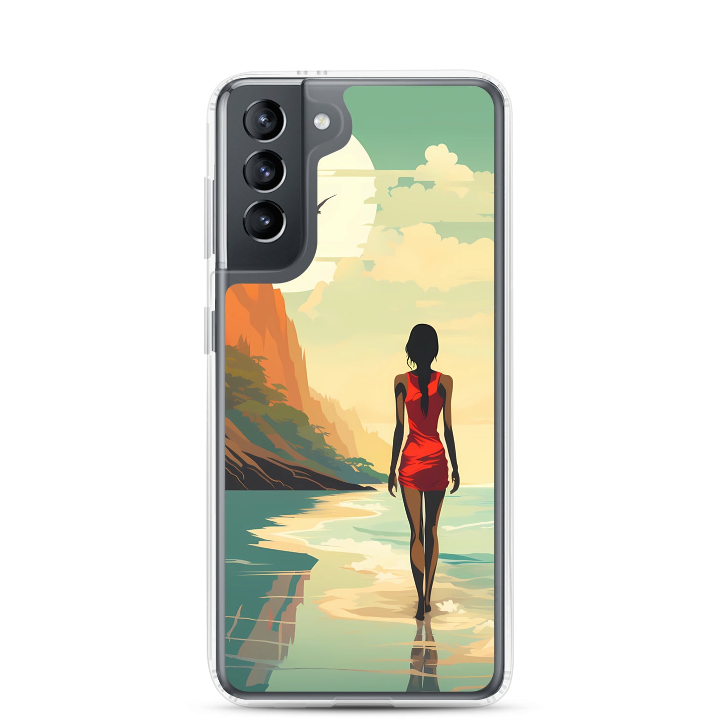 Samsung Case - Minimalist Beach Beauty