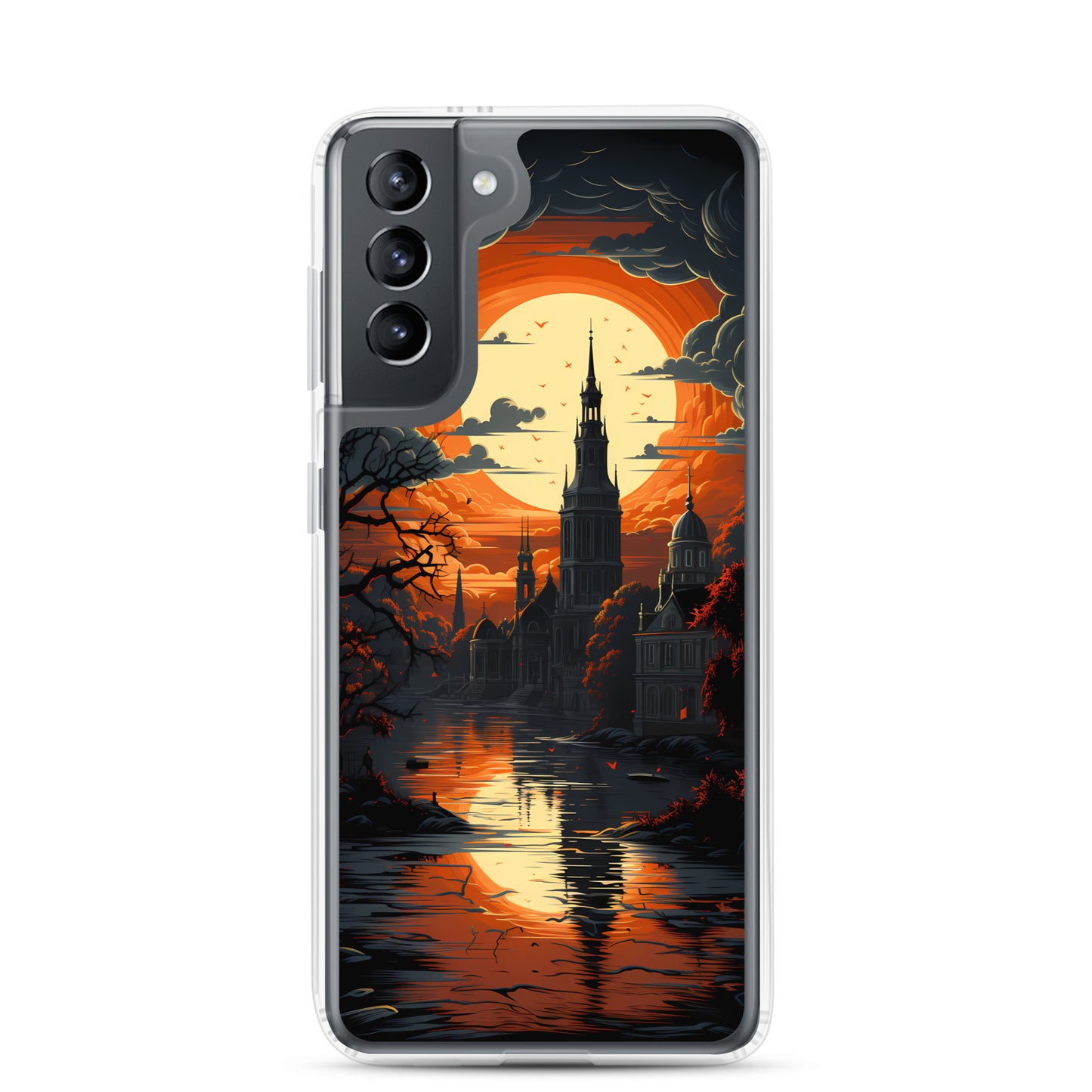 Samsung Case - Dark Amsterdam in Amber