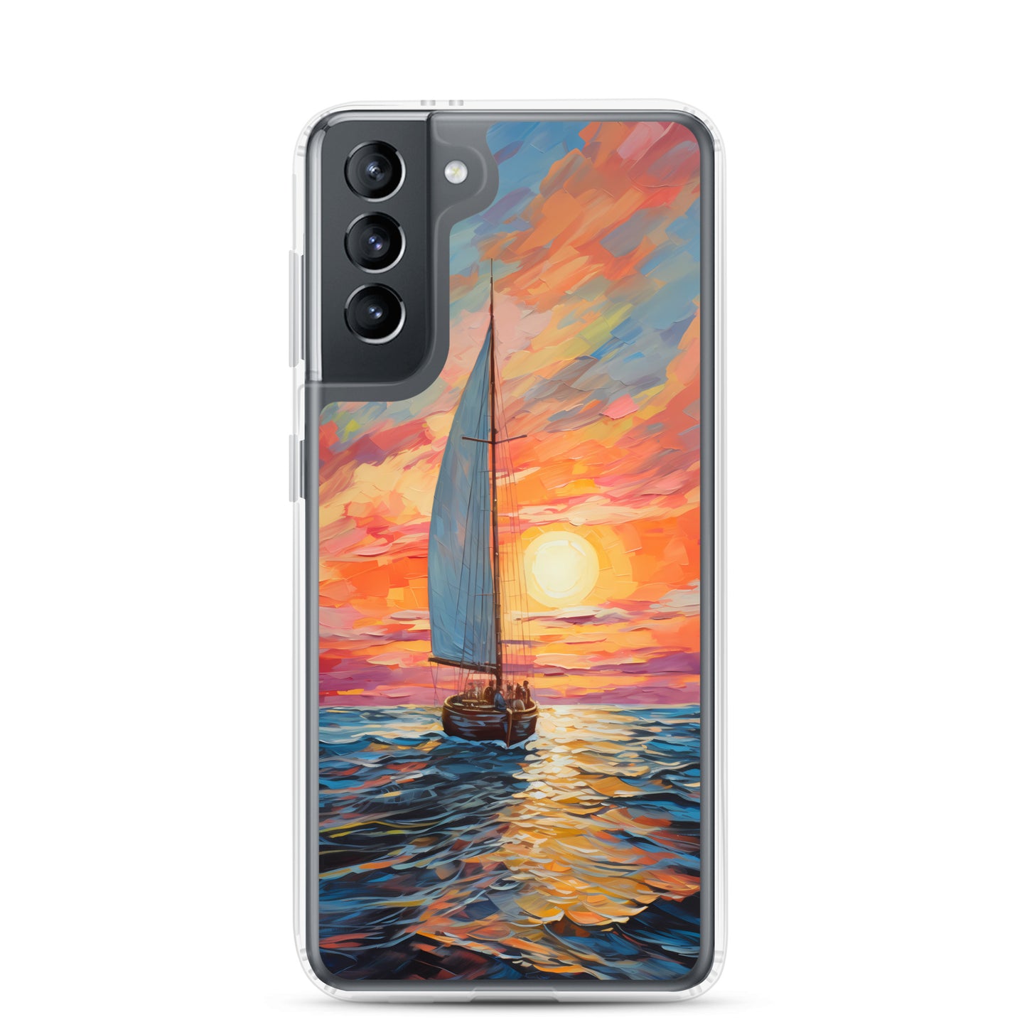 Samsung Case - Luminous Sailboat