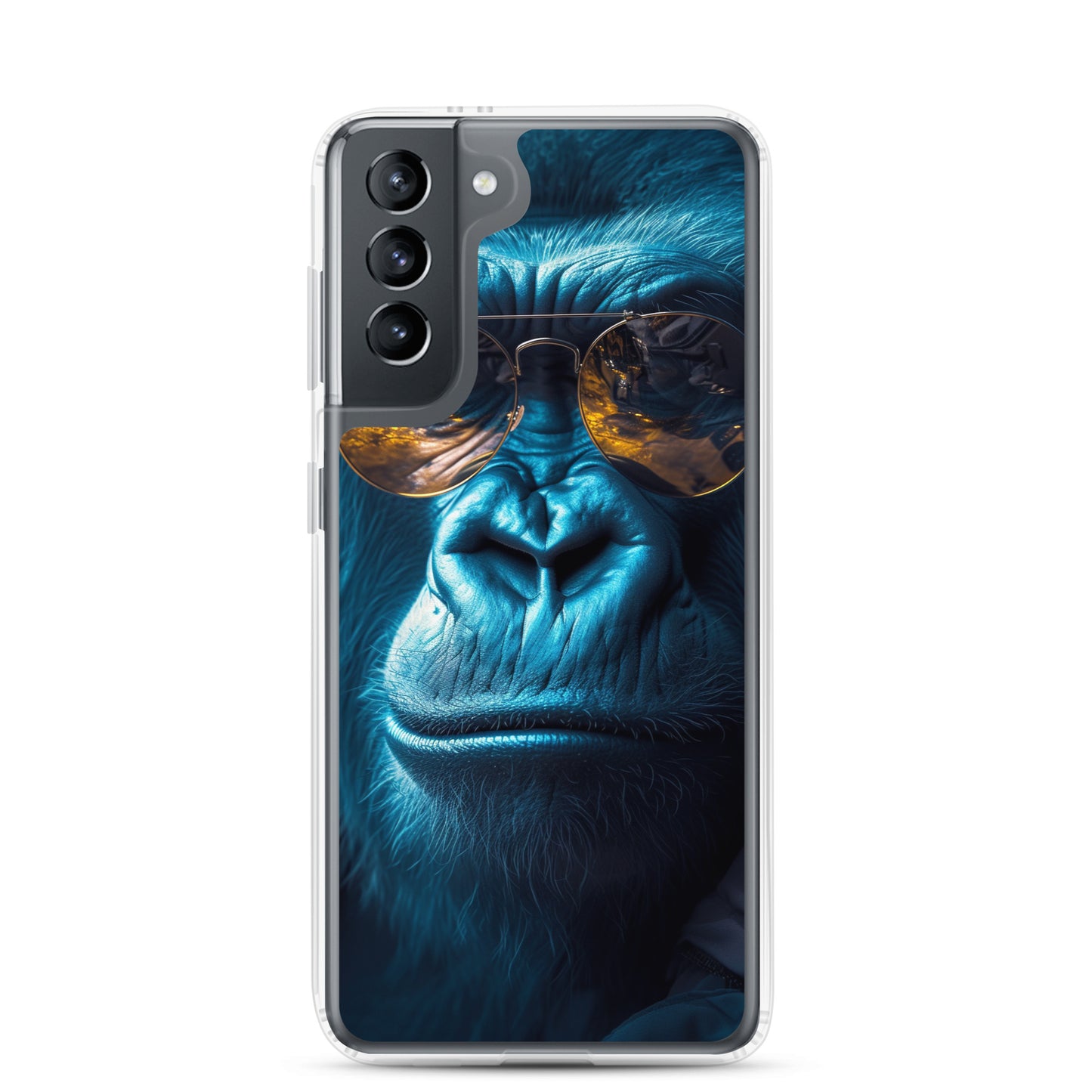 Samsung Case - Blue Gorilla