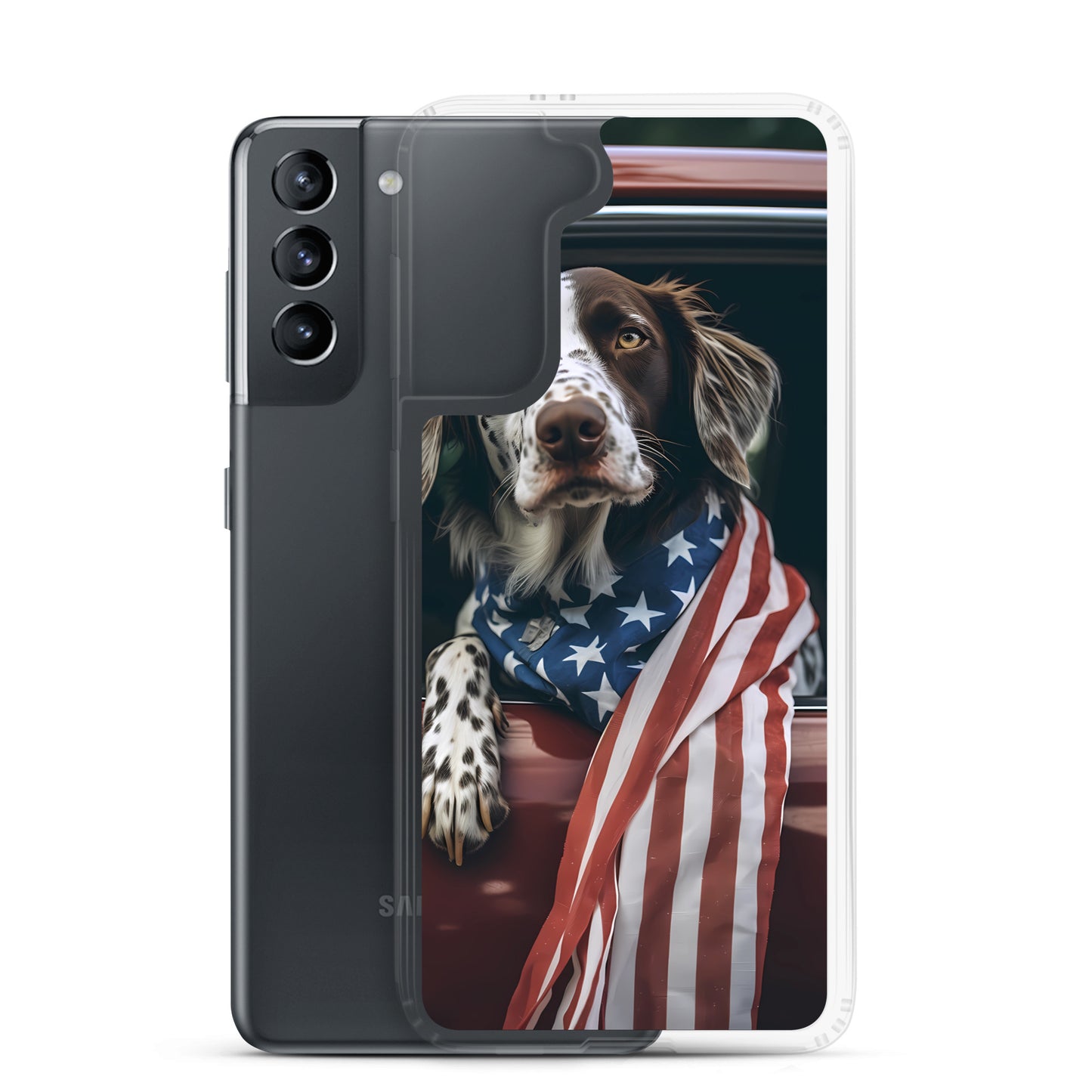 Samsung Case - Dog in a Truck