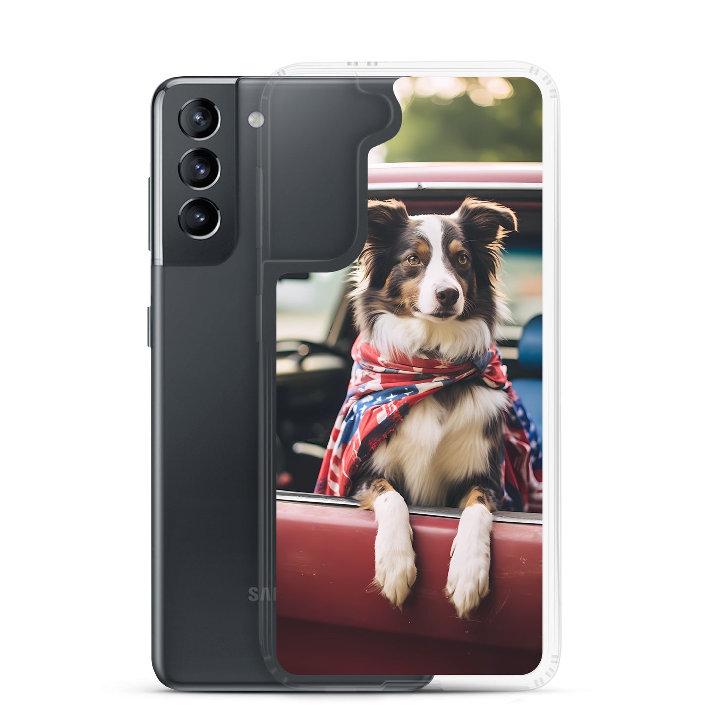Samsung Case - Dog in a Truck