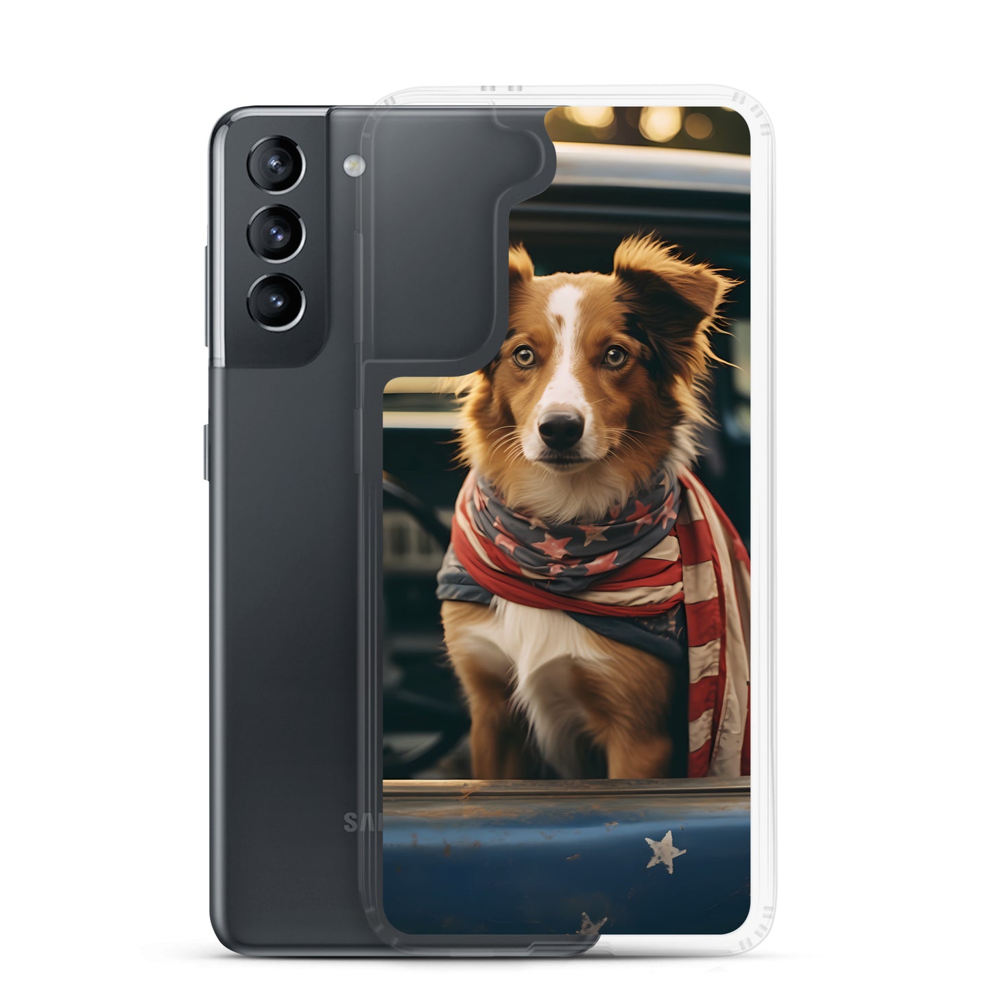 Samsung Case - Dog in a Truck