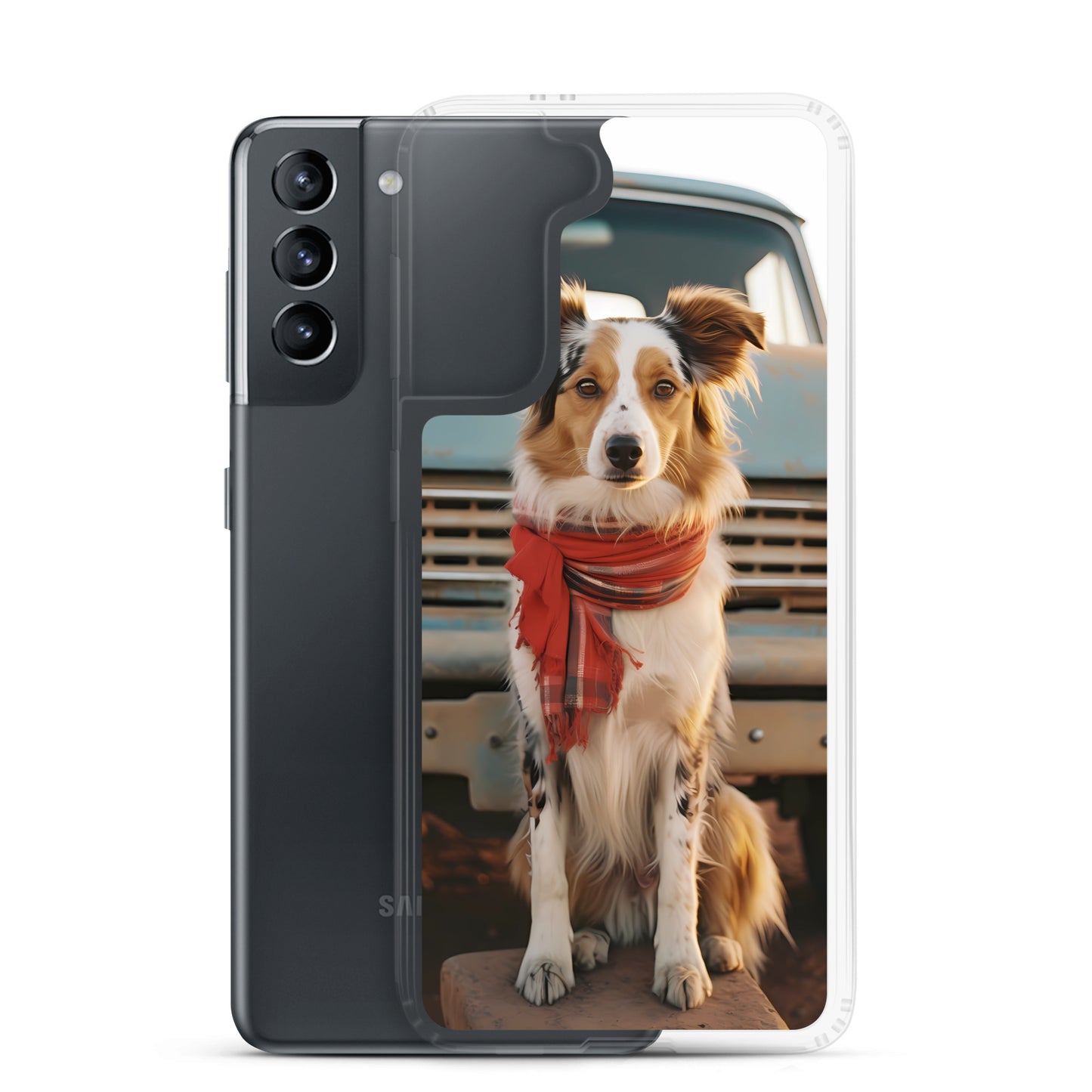 Samsung Case - Dog in a Truck