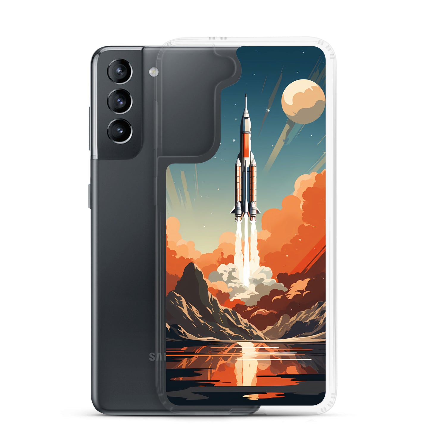 Samsung Case - Retro Rocket