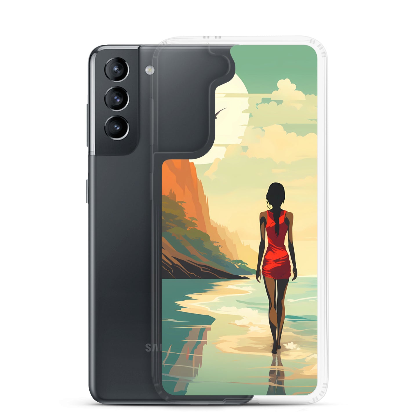 Samsung Case - Minimalist Beach Beauty