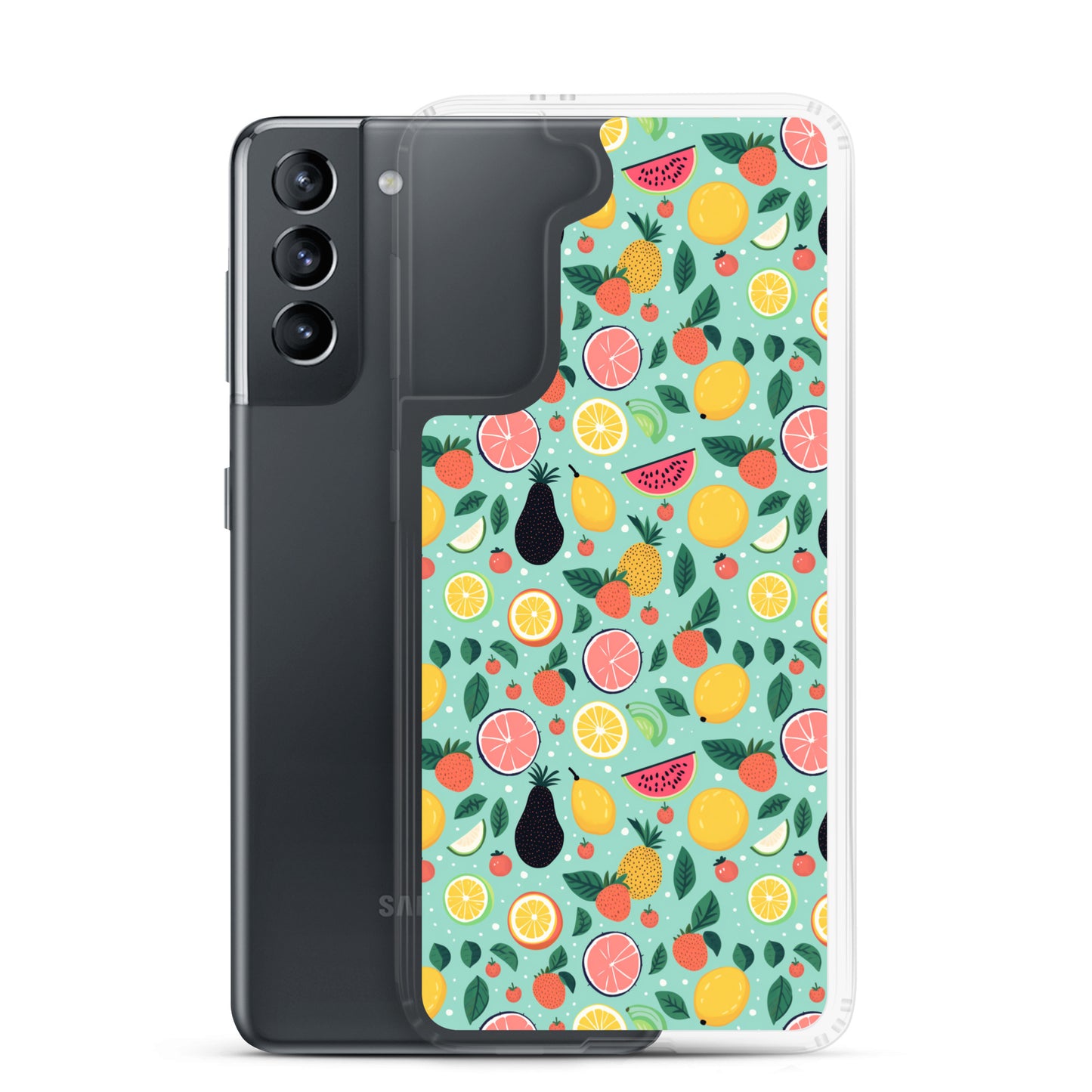 Samsung Case - Fun Fruits Pattern