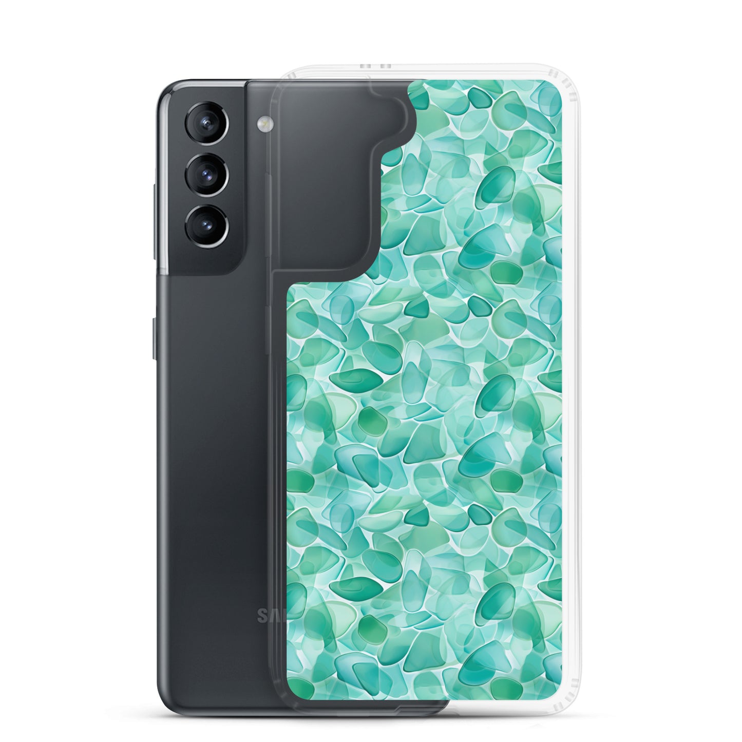 Samsung Case - Aqua Sea Glass