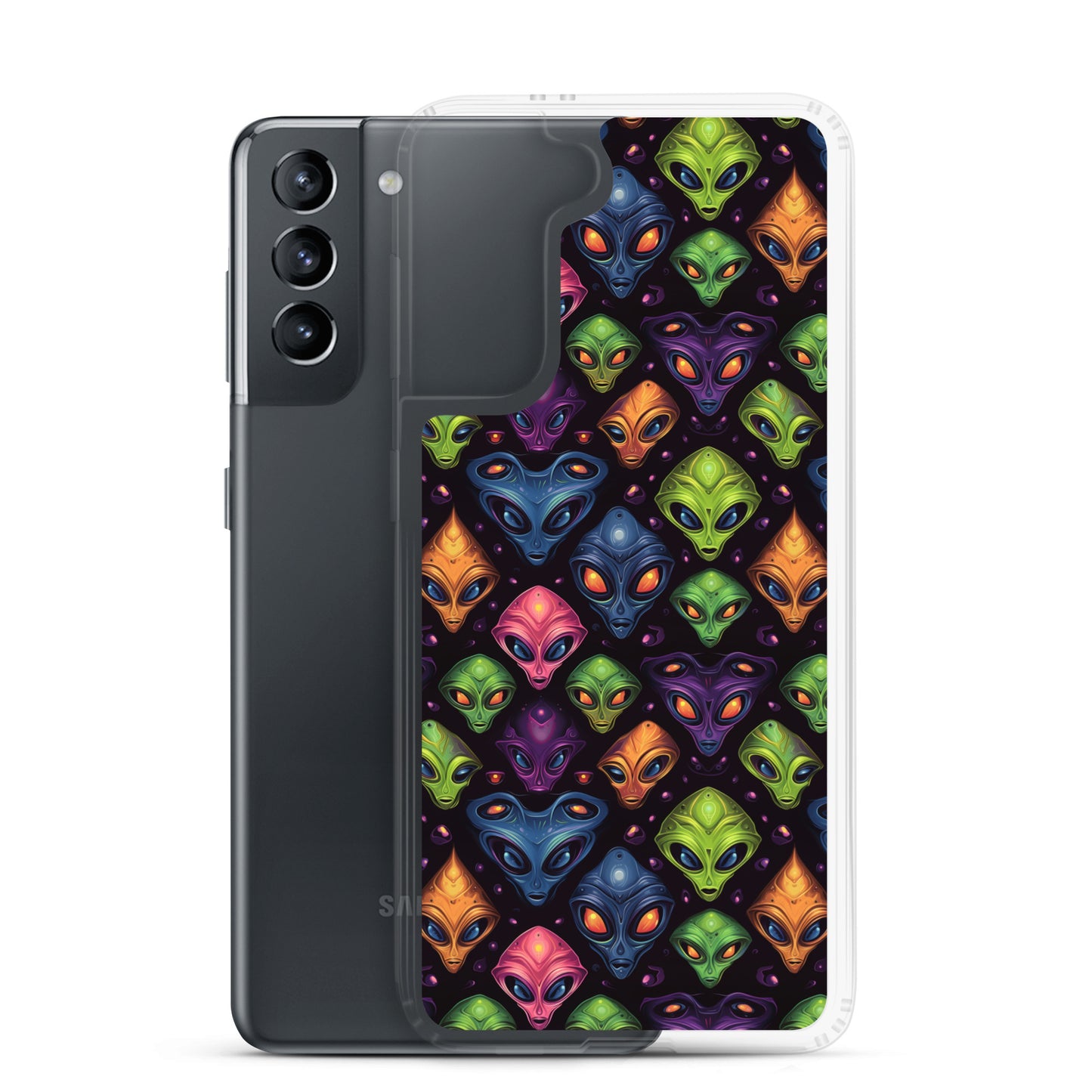 Samsung Case - Alien Heads