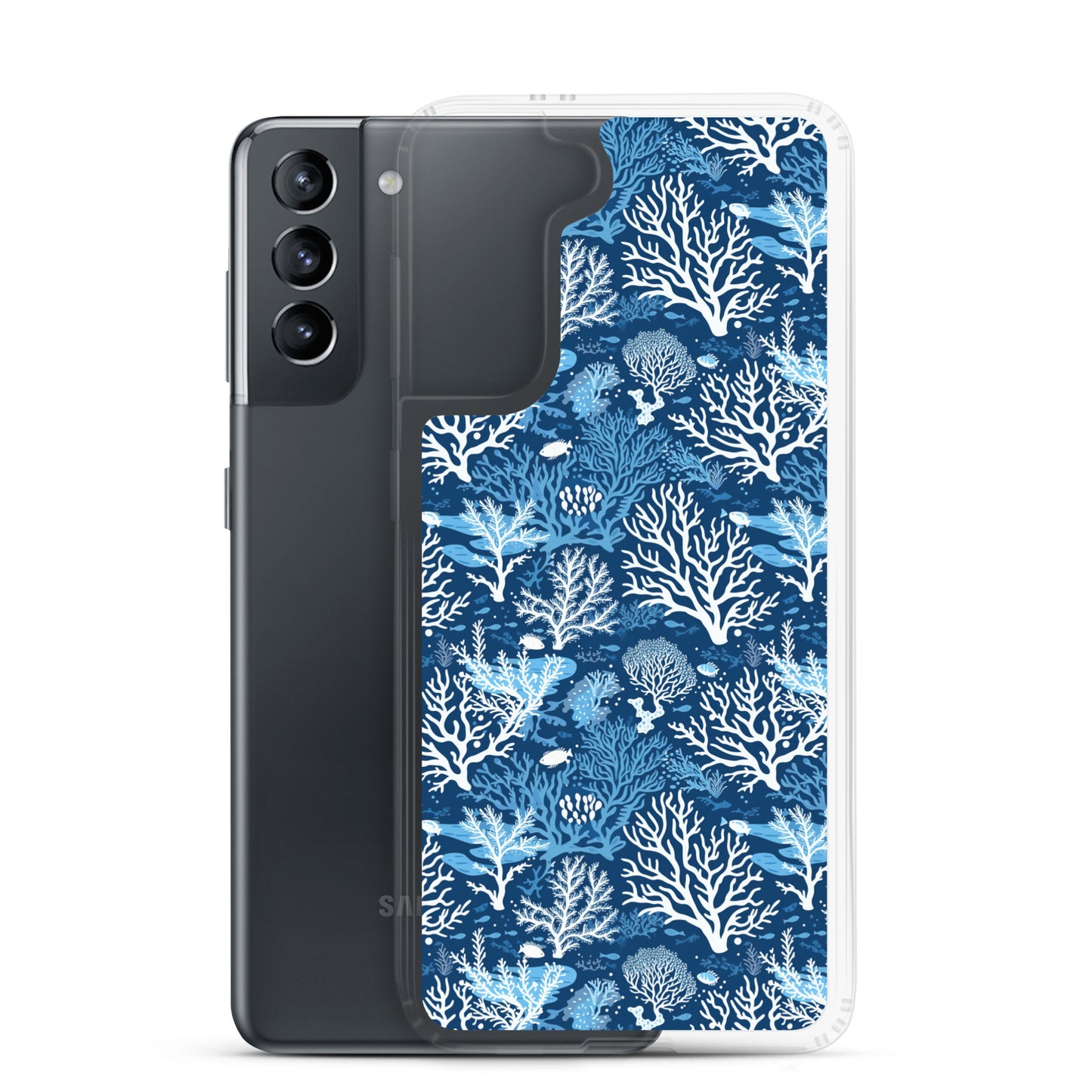 Samsung Case - Blue Coral