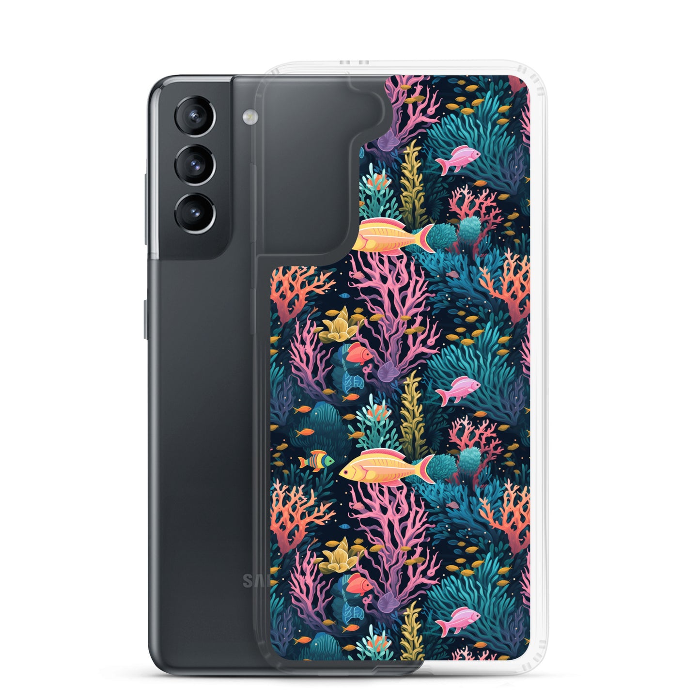 Samsung Case - Coral Reef with Fish