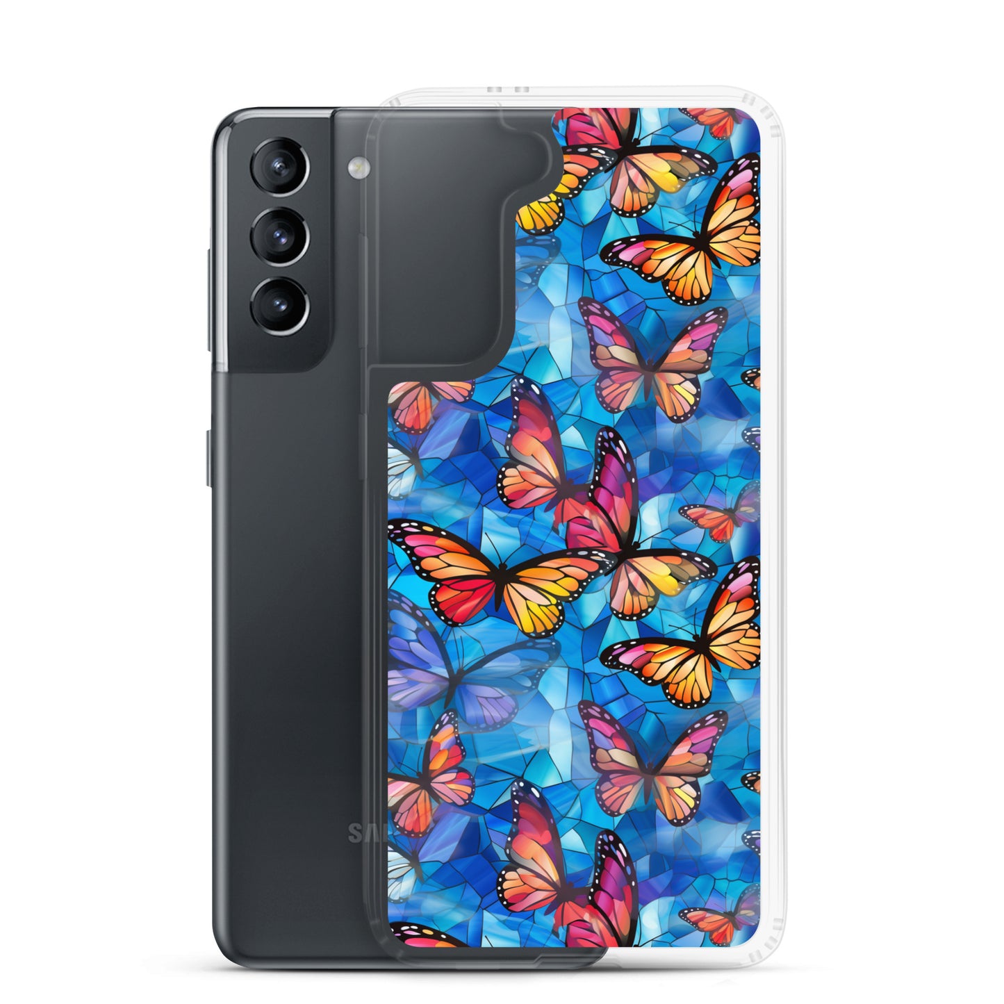 Samsung Case - Mosaic Monarchs
