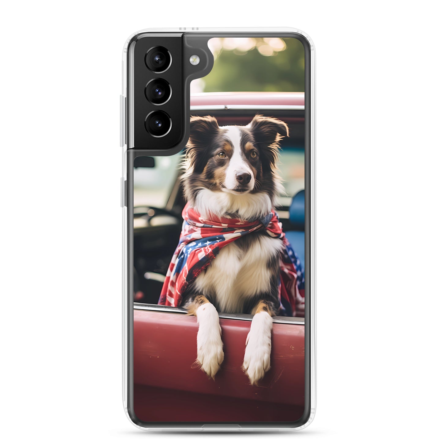 Samsung Case - Dog in a Truck