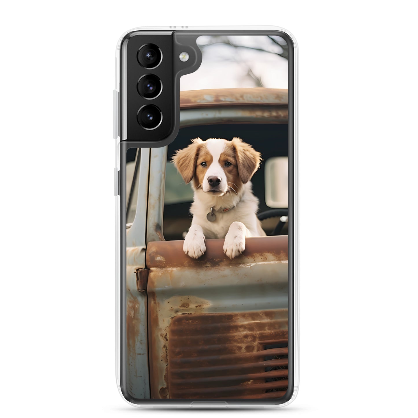 Samsung Case - Dog in a Truck