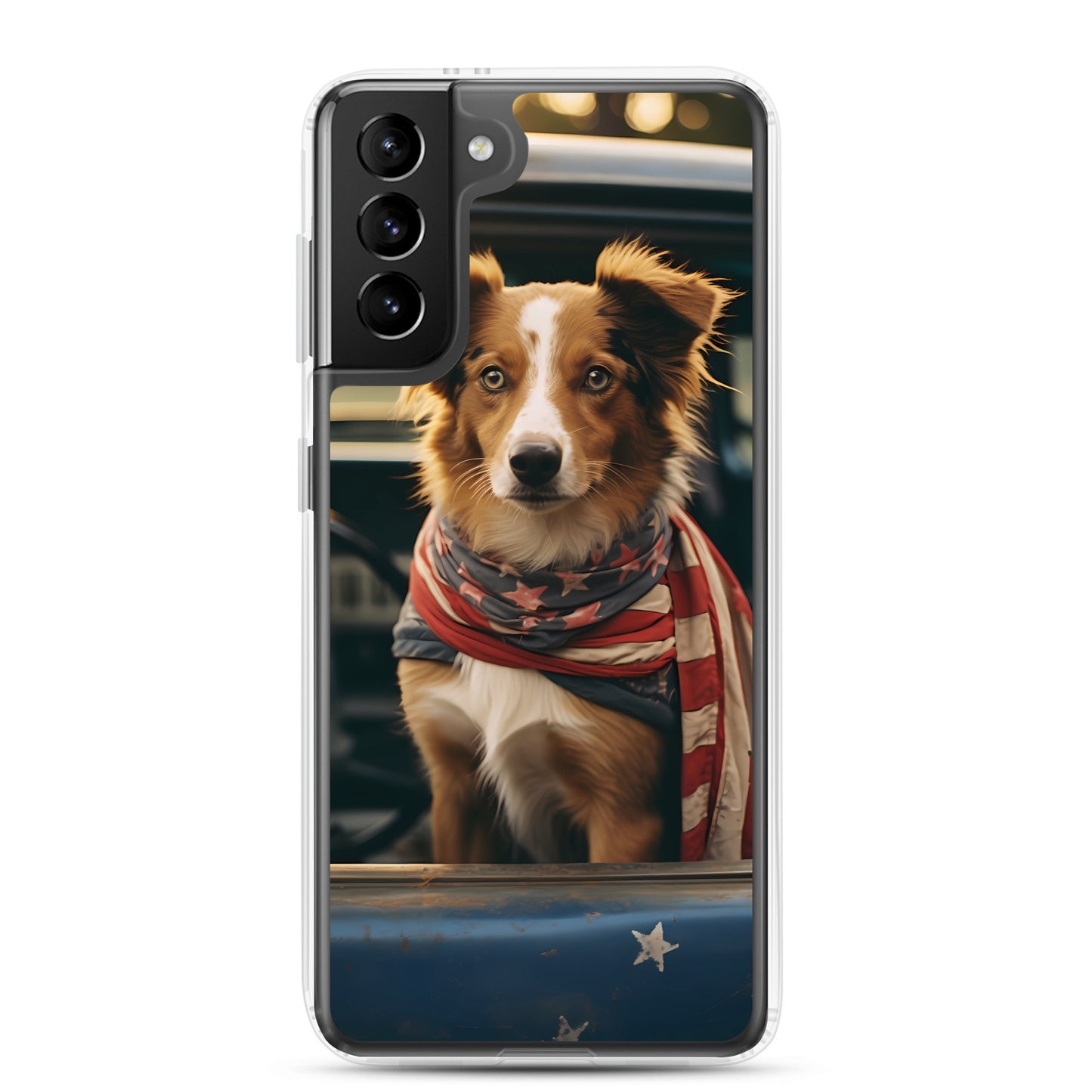 Samsung Case - Dog in a Truck