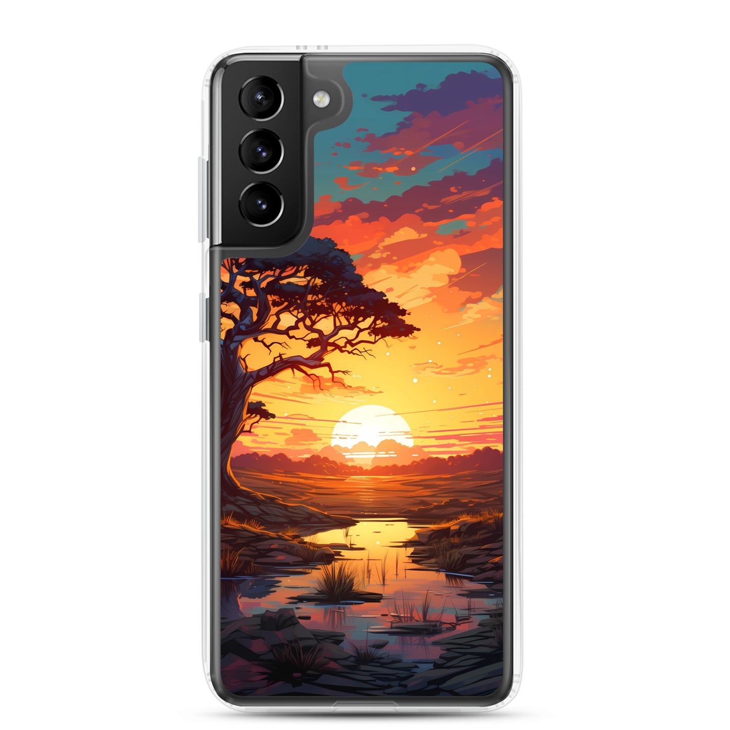 Samsung Case - Sunset over Moor