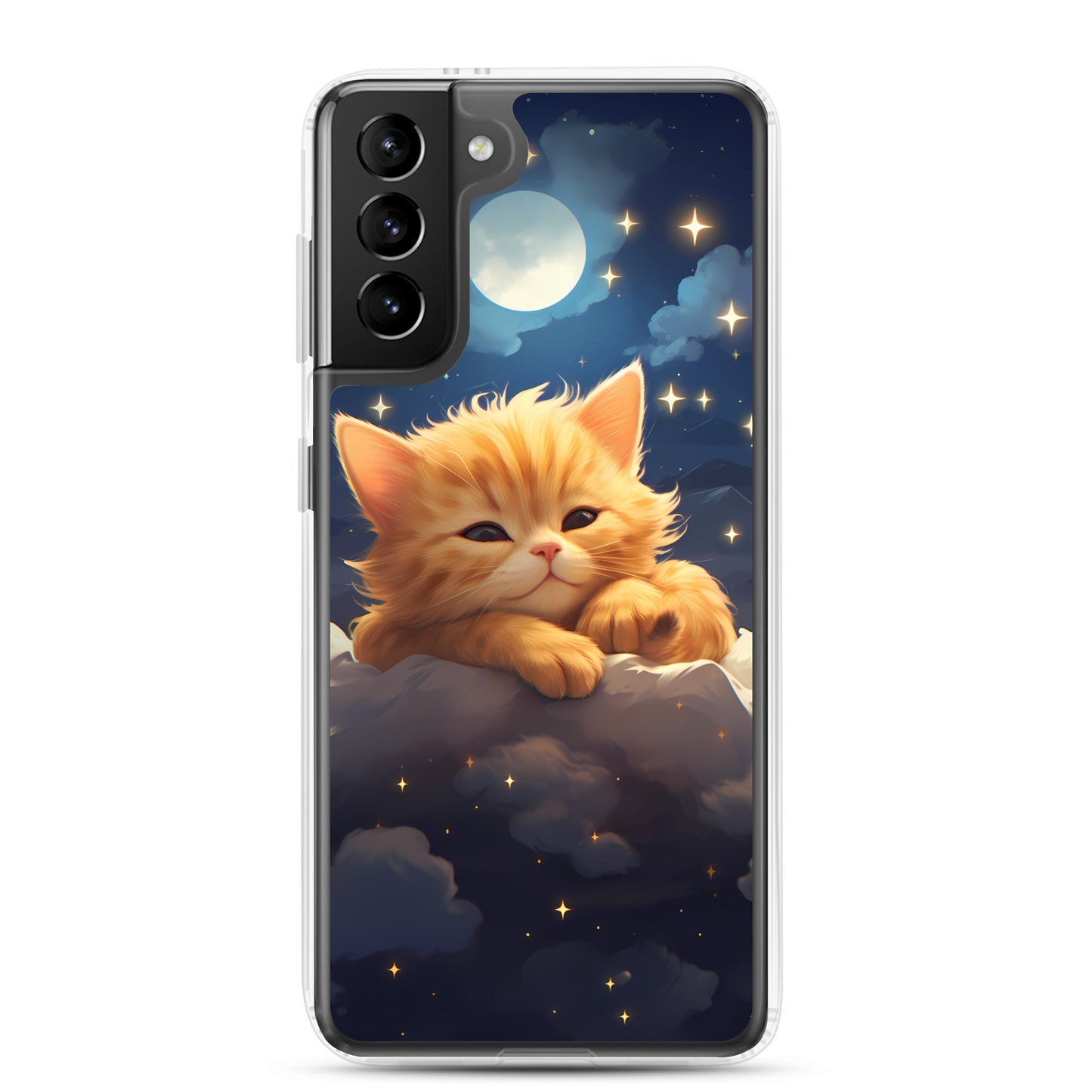 Samsung Case - Kitten on a Cloud