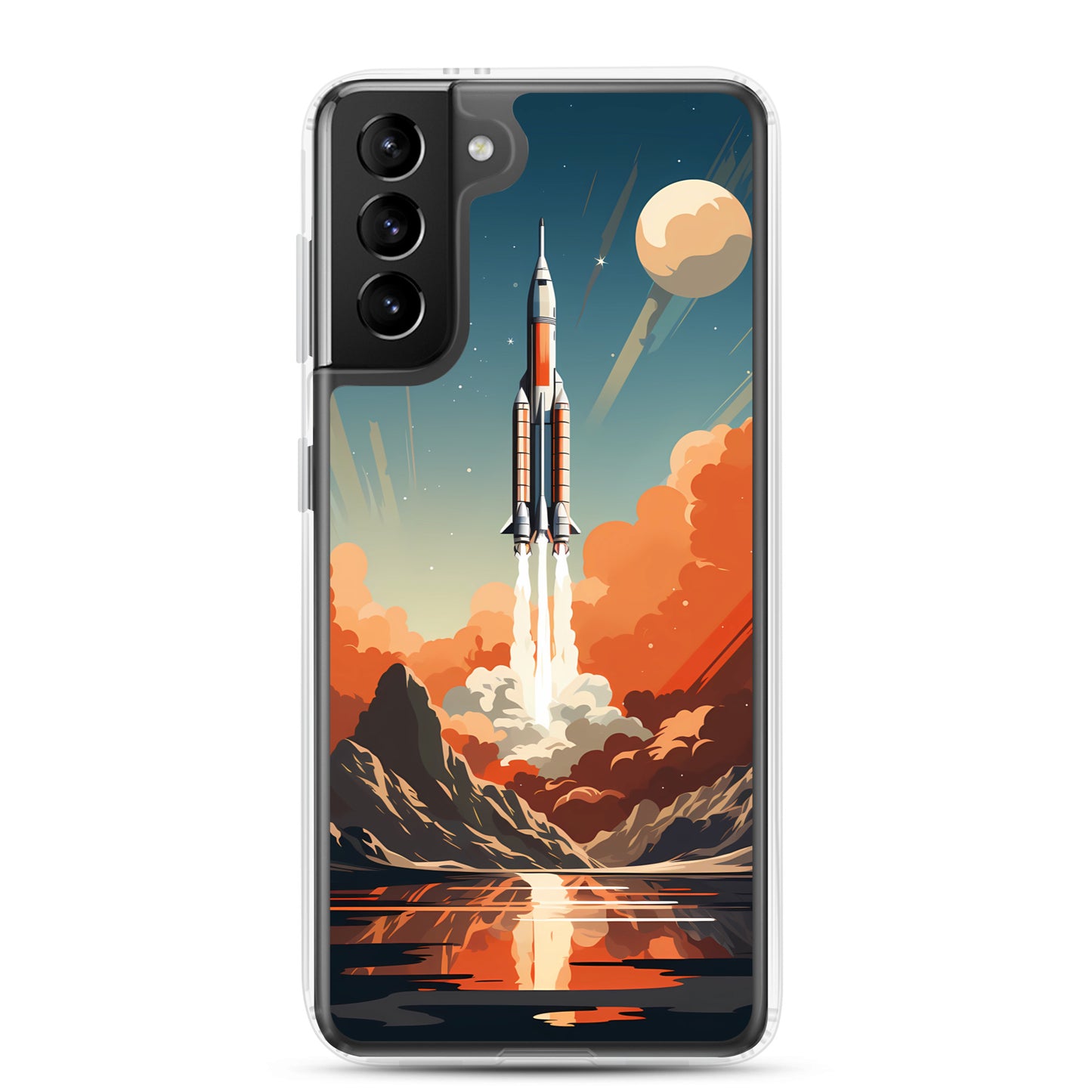 Samsung Case - Retro Rocket