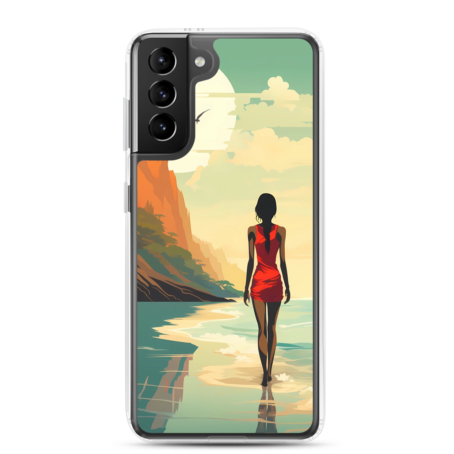Samsung Case - Minimalist Beach Beauty
