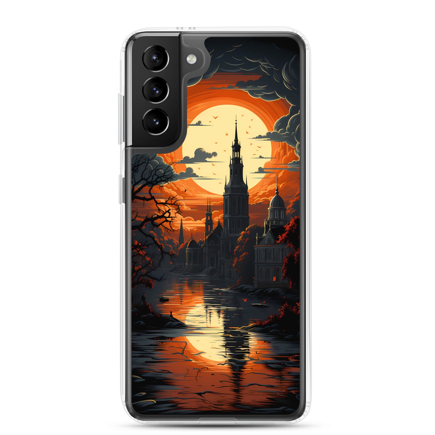 Samsung Case - Dark Amsterdam in Amber