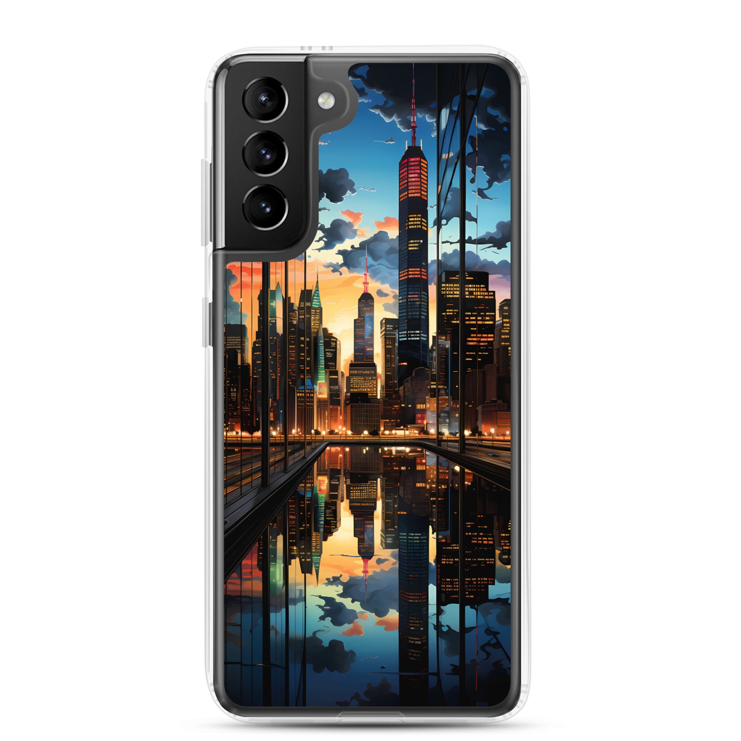 Samsung Case - Cityscape at Dusk