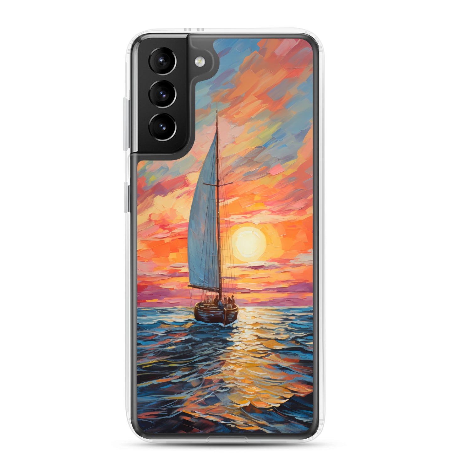 Samsung Case - Luminous Sailboat