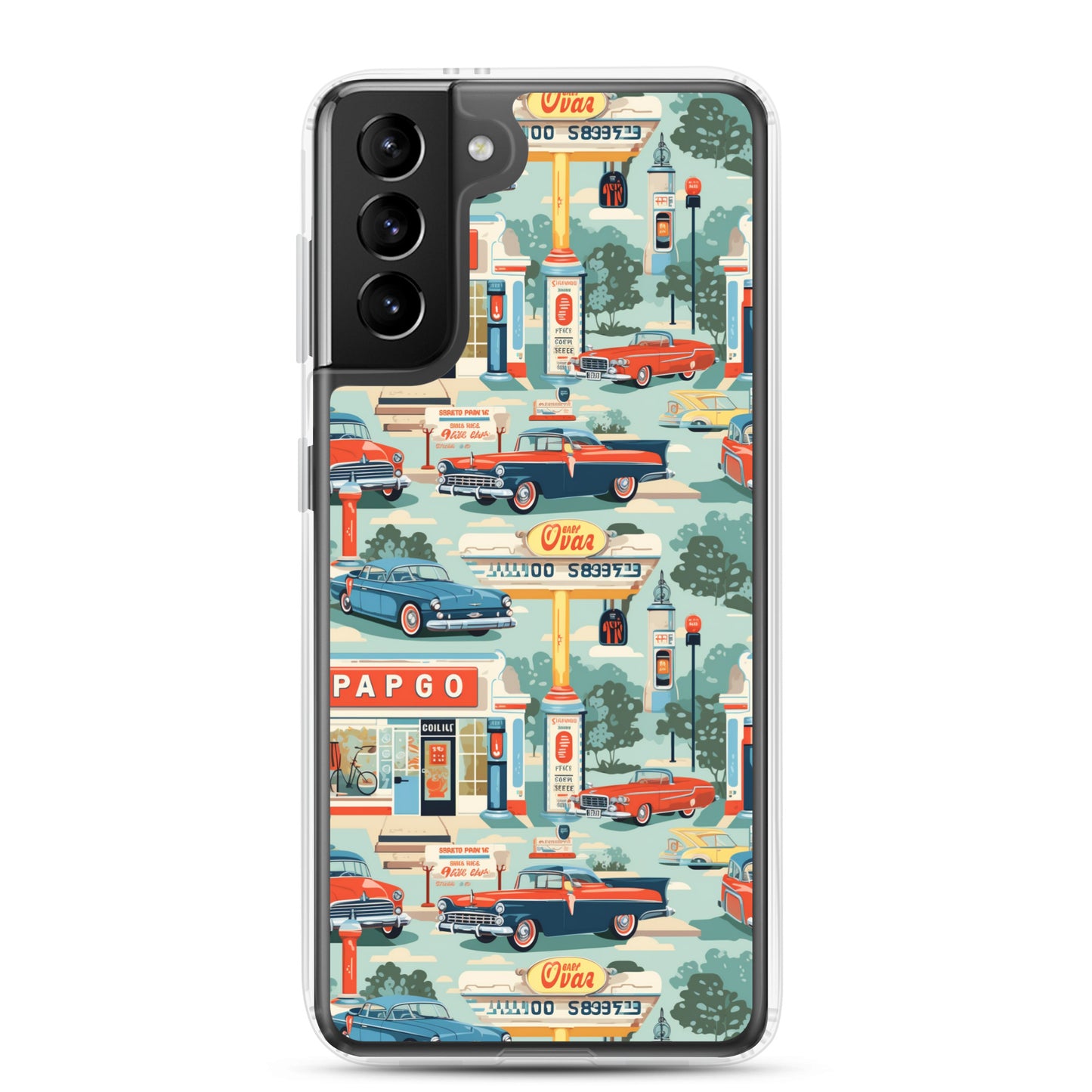 Samsung Case - Retro Roadtrip Rendezvous