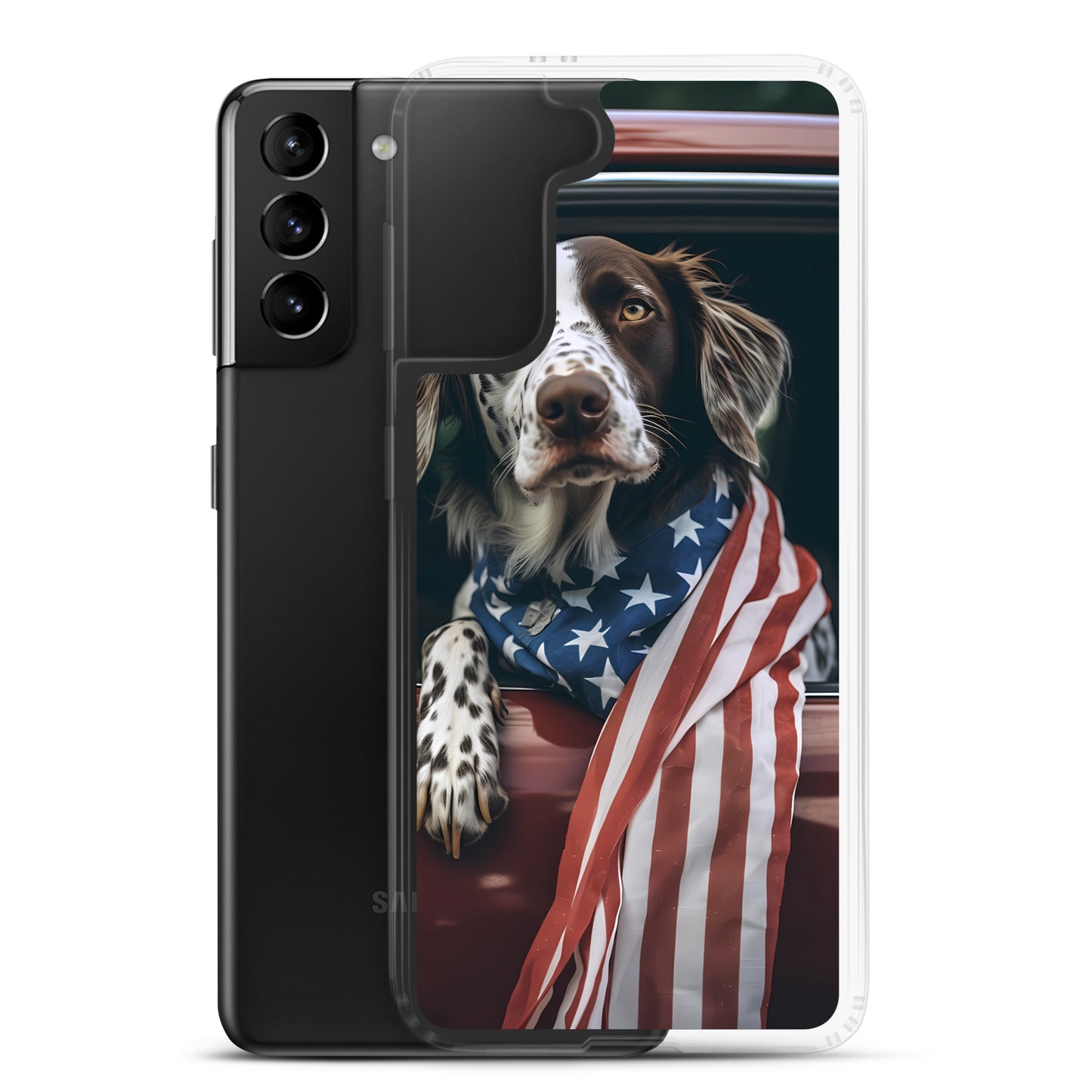 Samsung Case - Dog in a Truck