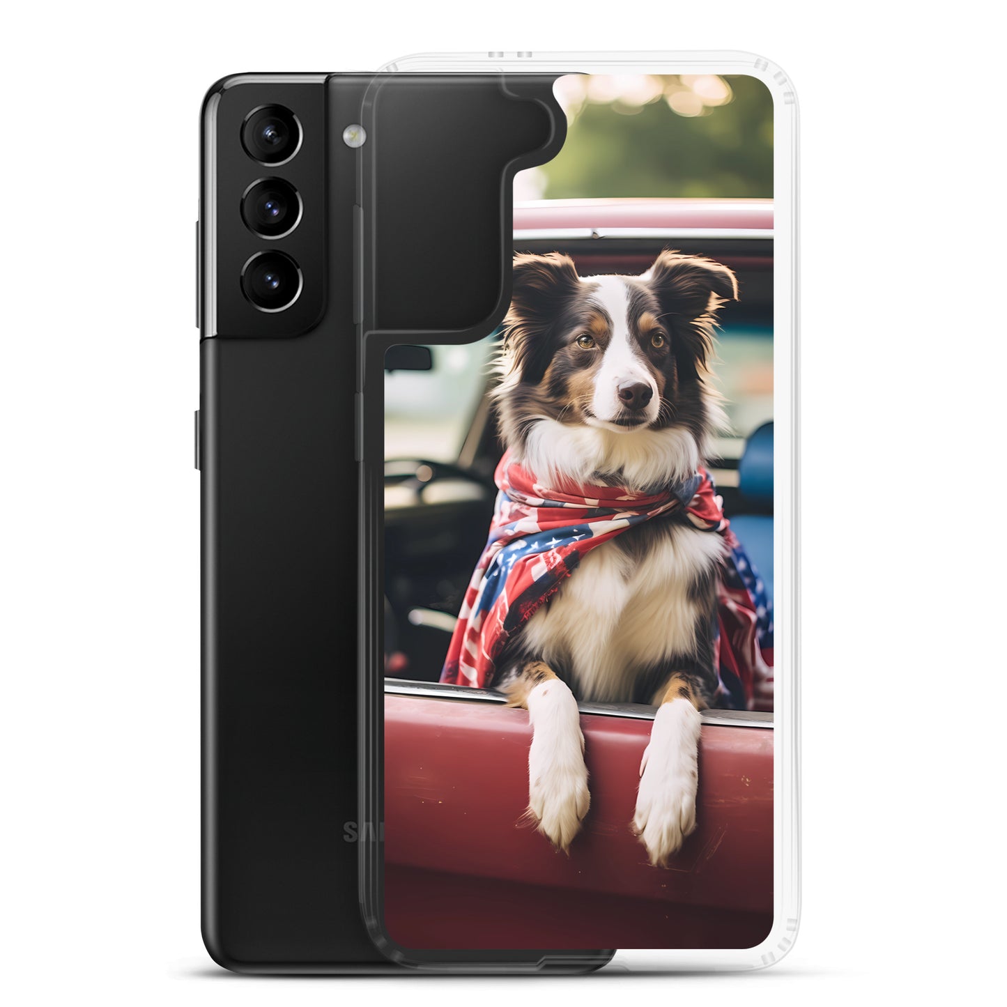 Samsung Case - Dog in a Truck