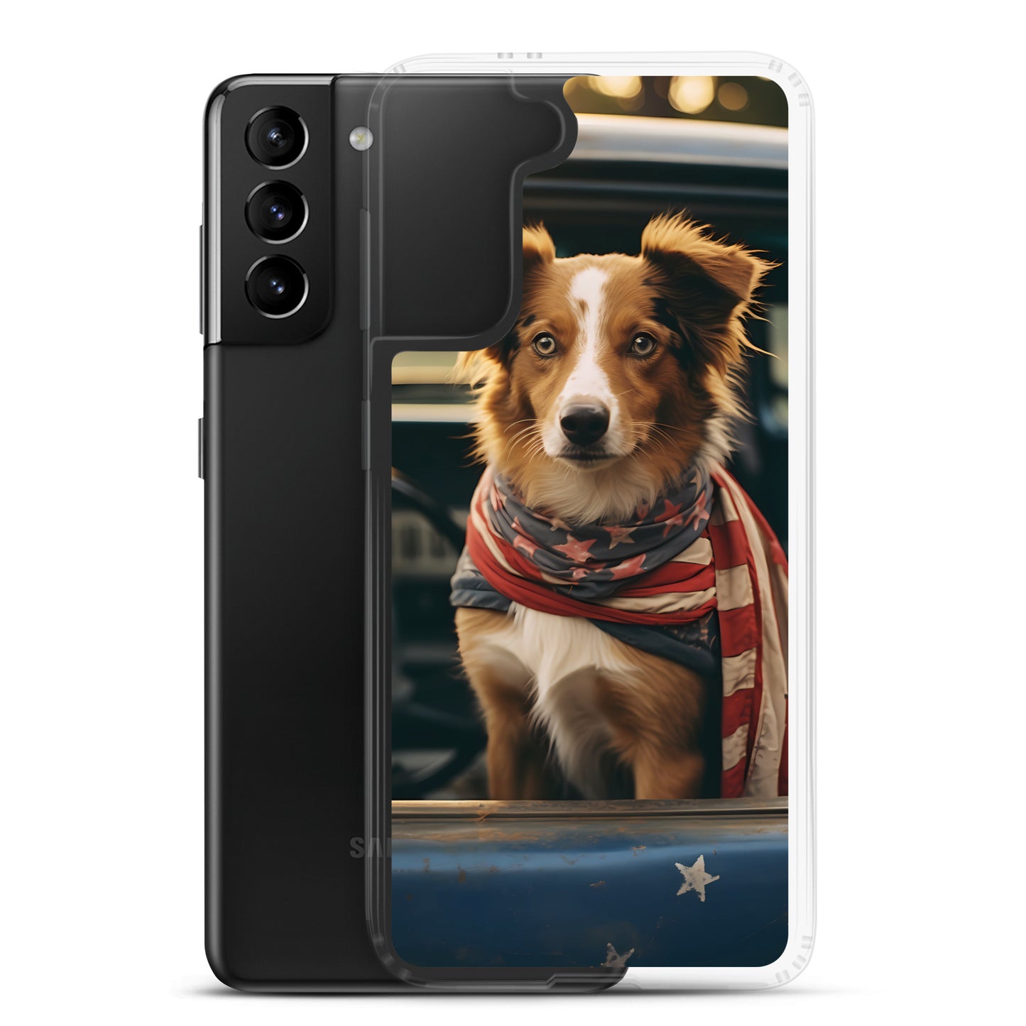 Samsung Case - Dog in a Truck