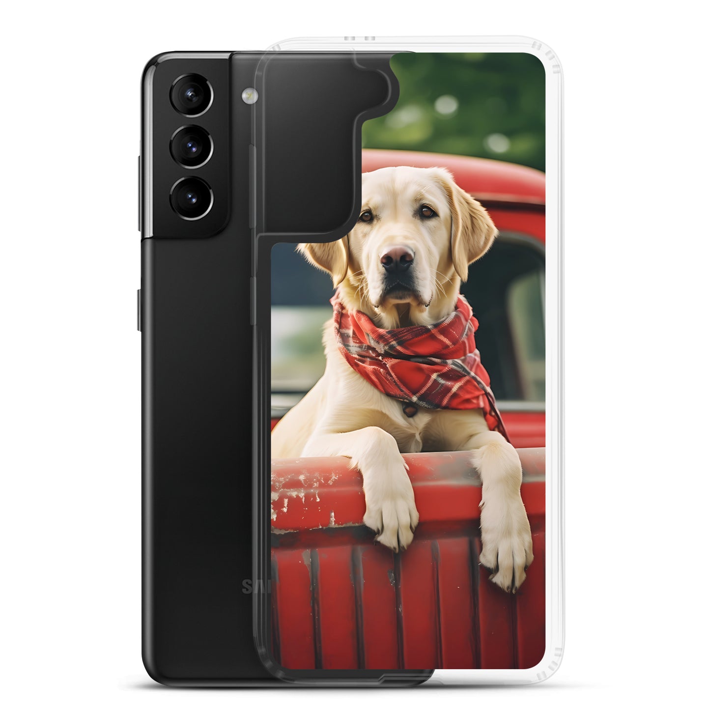 Samsung Case - Dog in a Truck