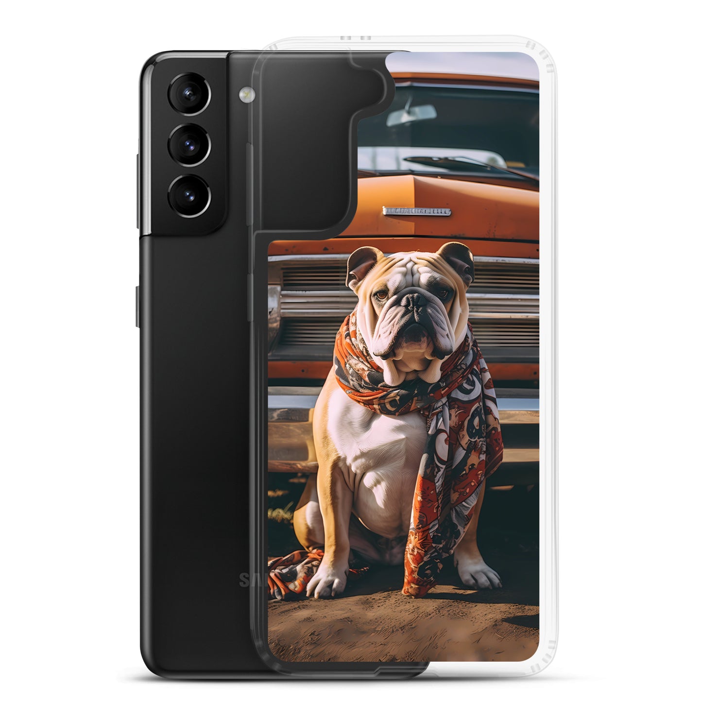 Samsung Case - Dog in a Truck
