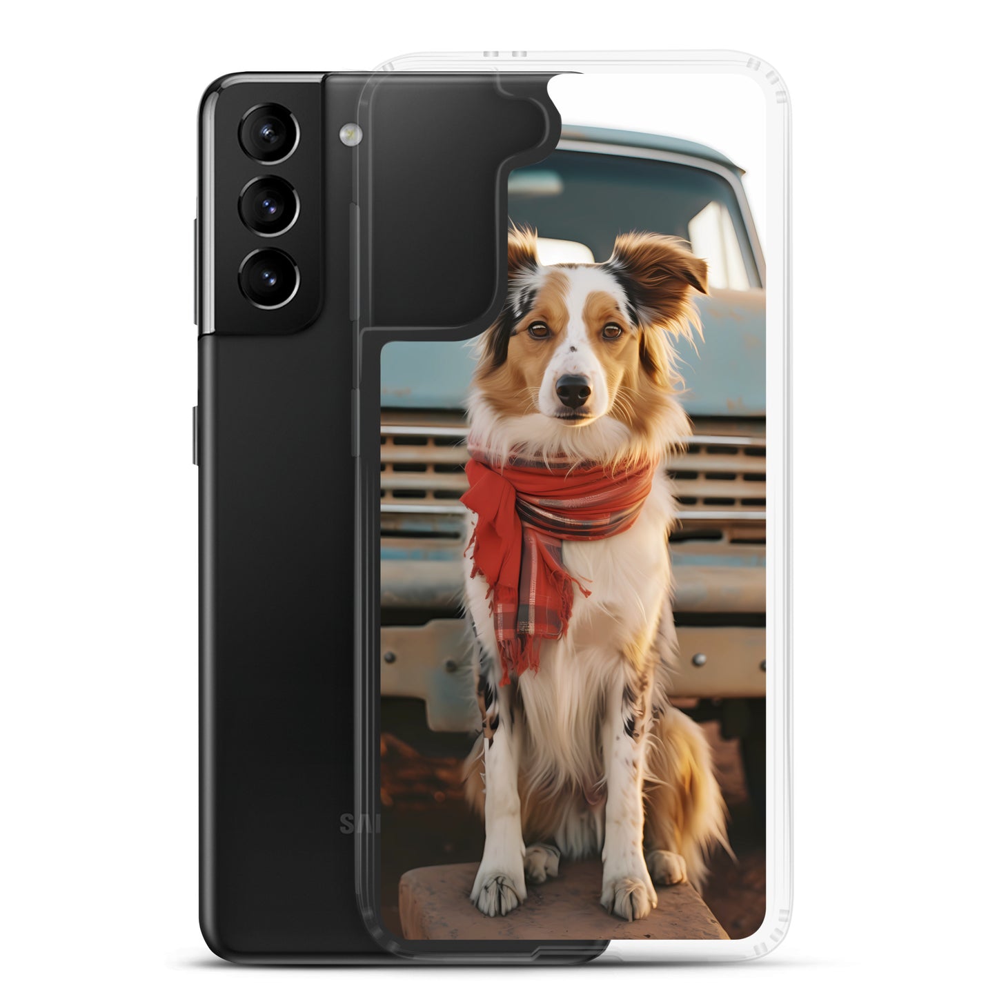 Samsung Case - Dog in a Truck
