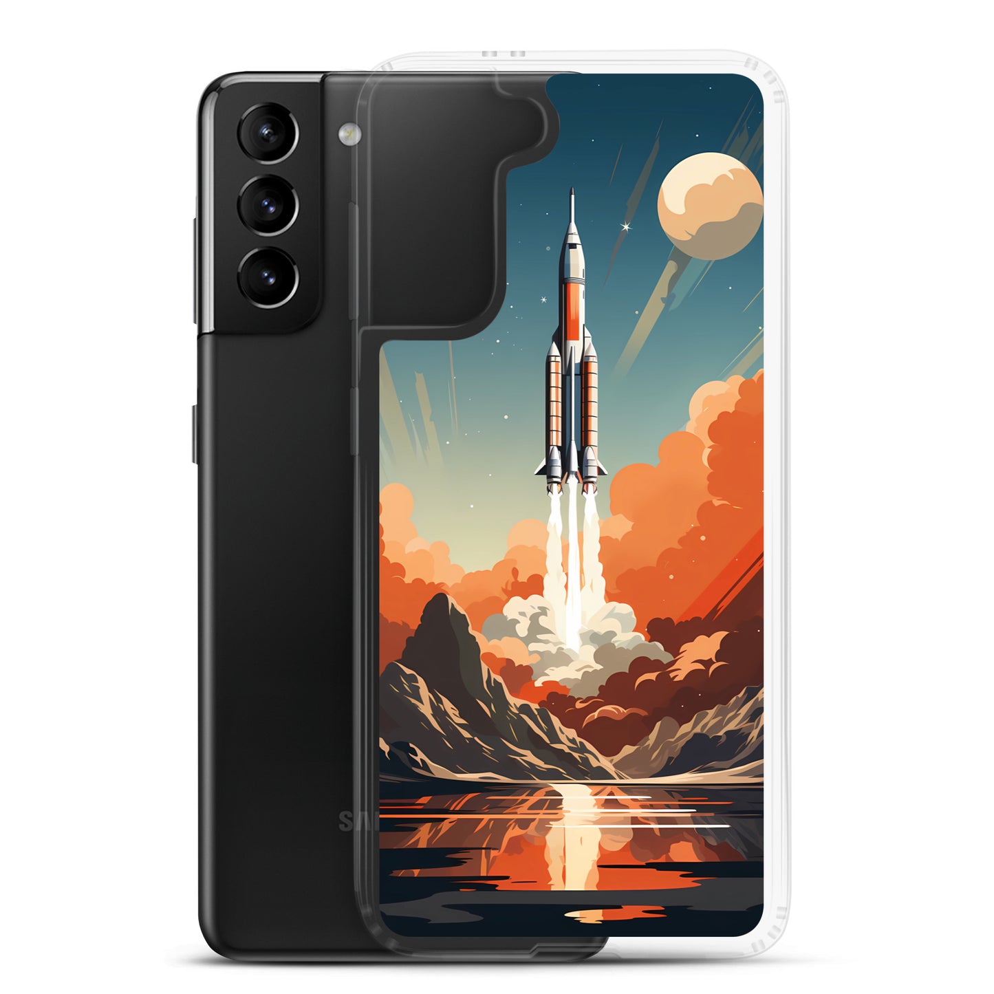 Samsung Case - Retro Rocket