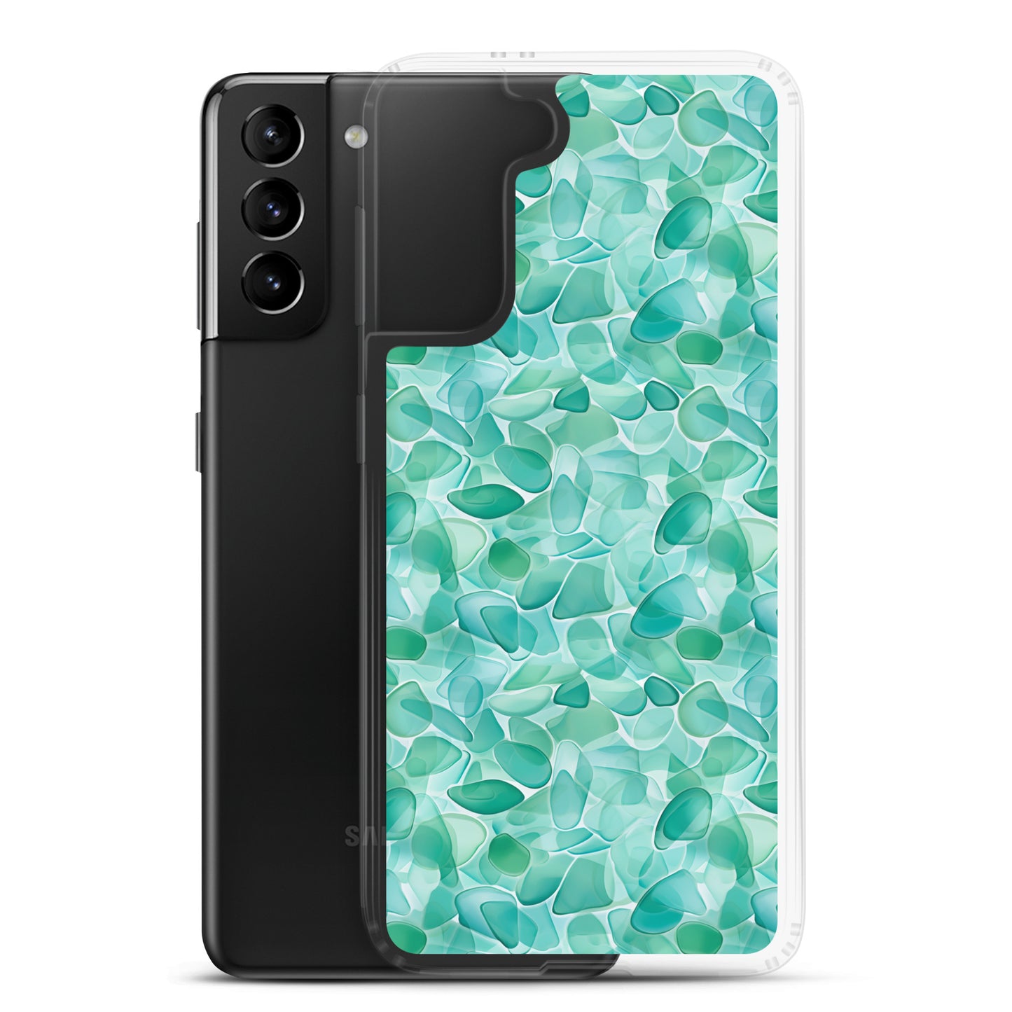 Samsung Case - Aqua Sea Glass