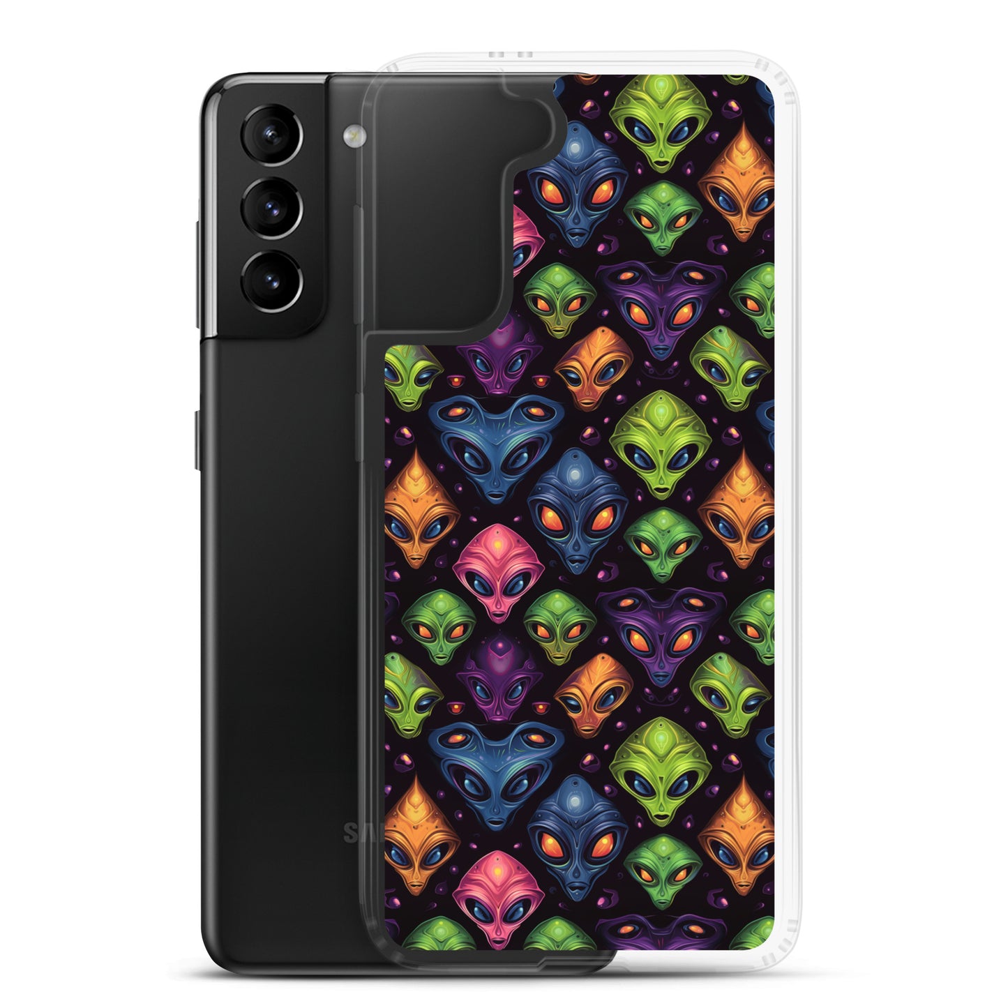 Samsung Case - Alien Heads