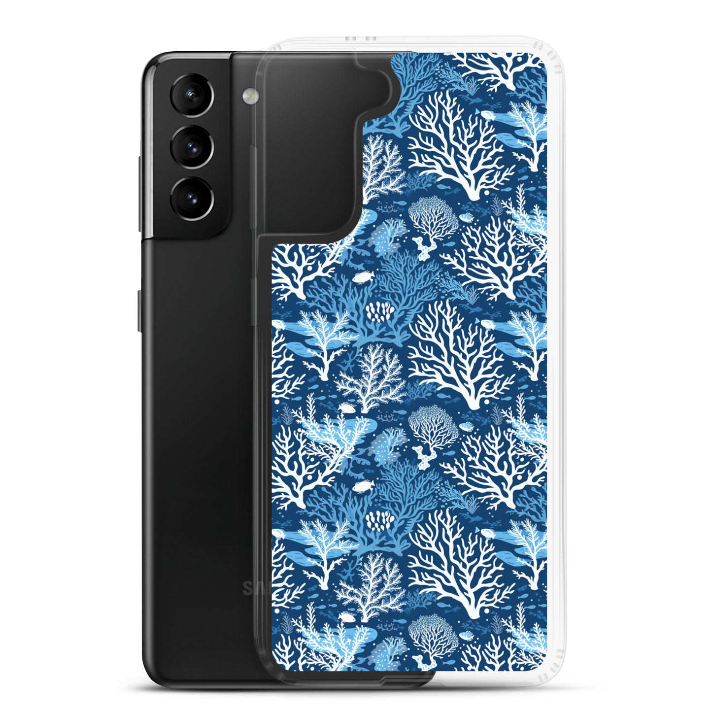 Samsung Case - Blue Coral