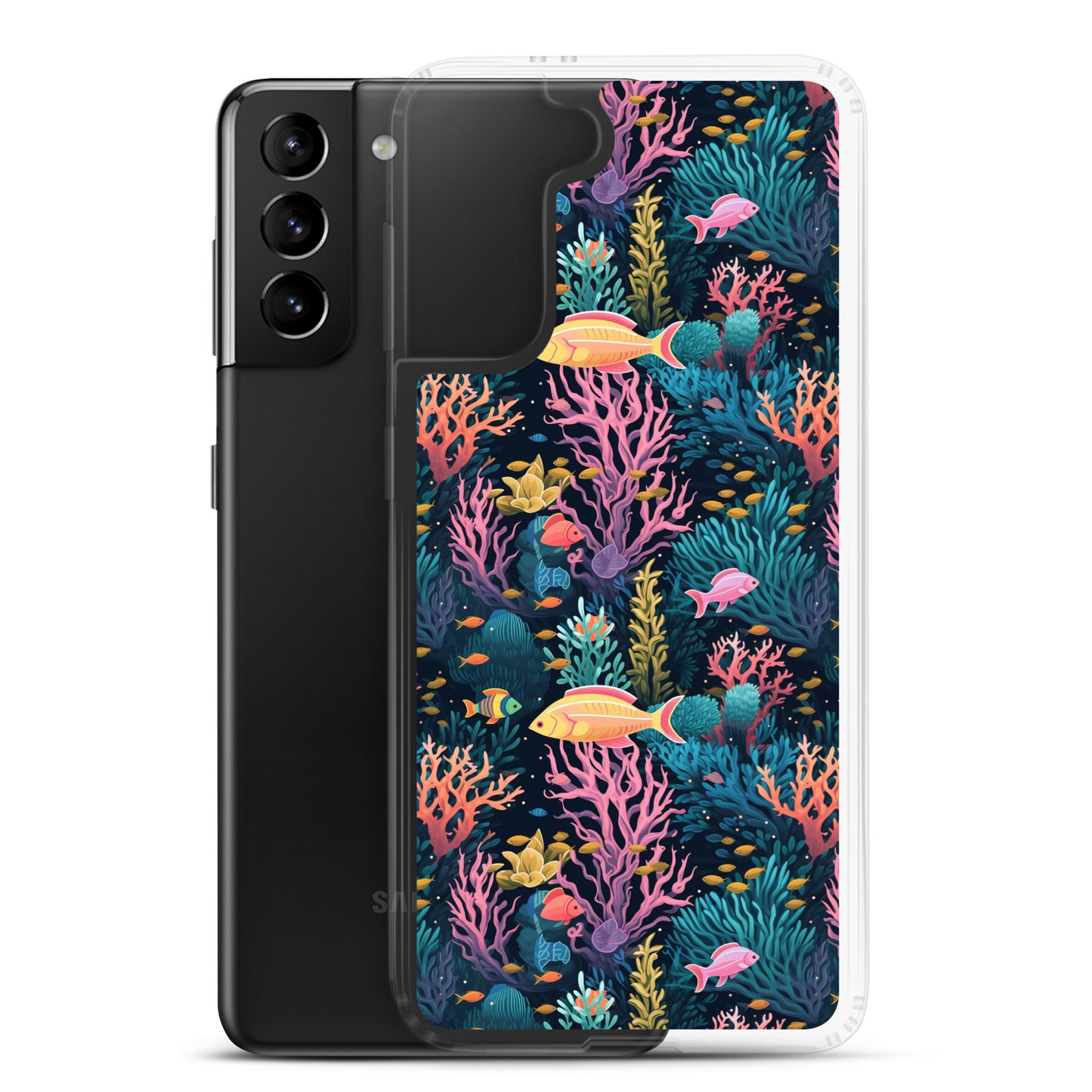 Samsung Case - Coral Reef with Fish