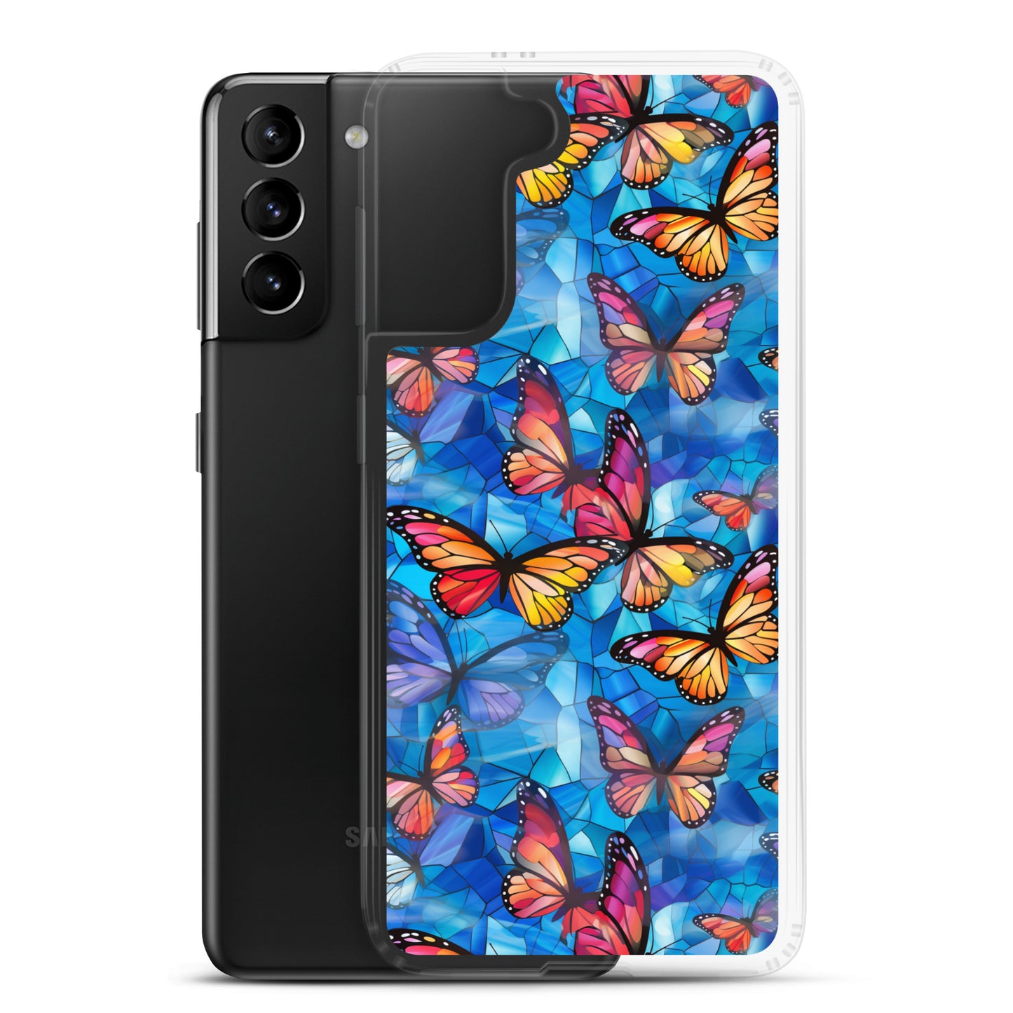 Samsung Case - Mosaic Monarchs