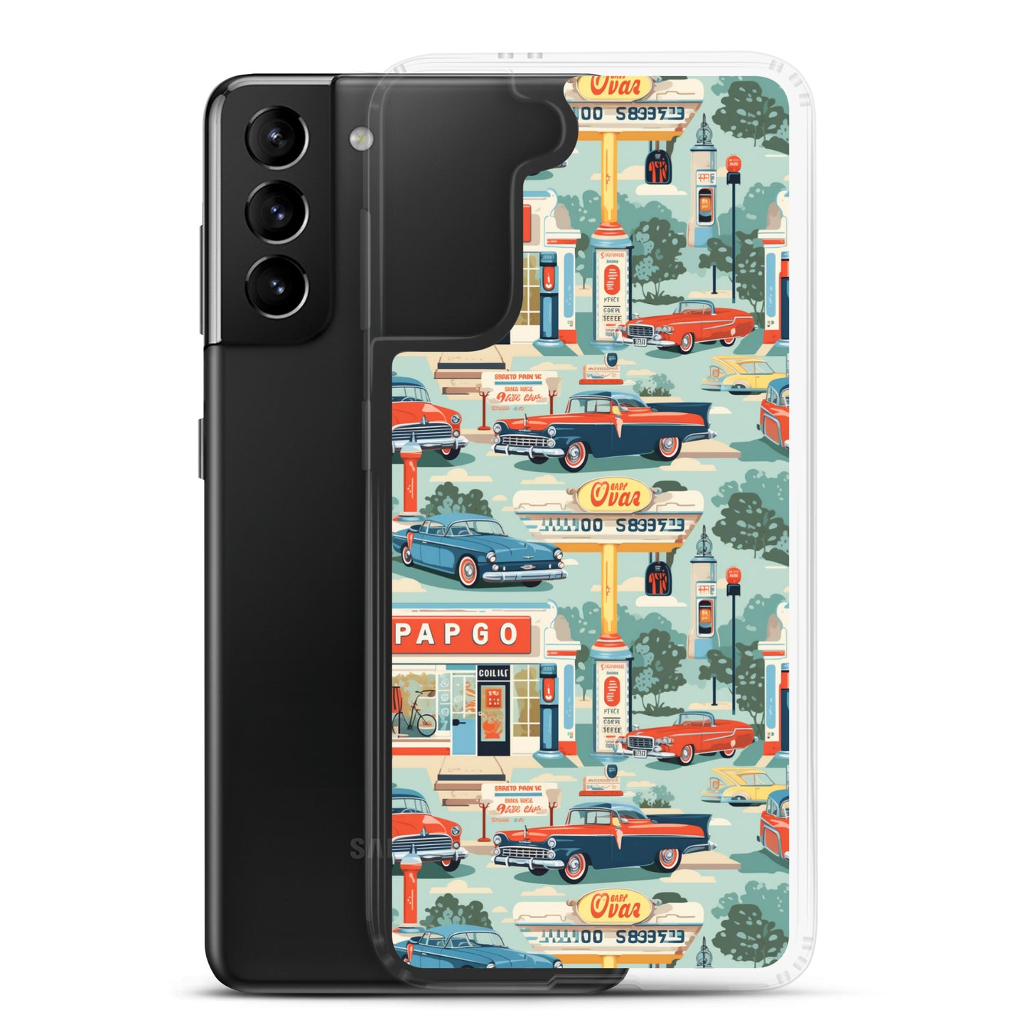 Samsung Case - Retro Roadtrip Rendezvous