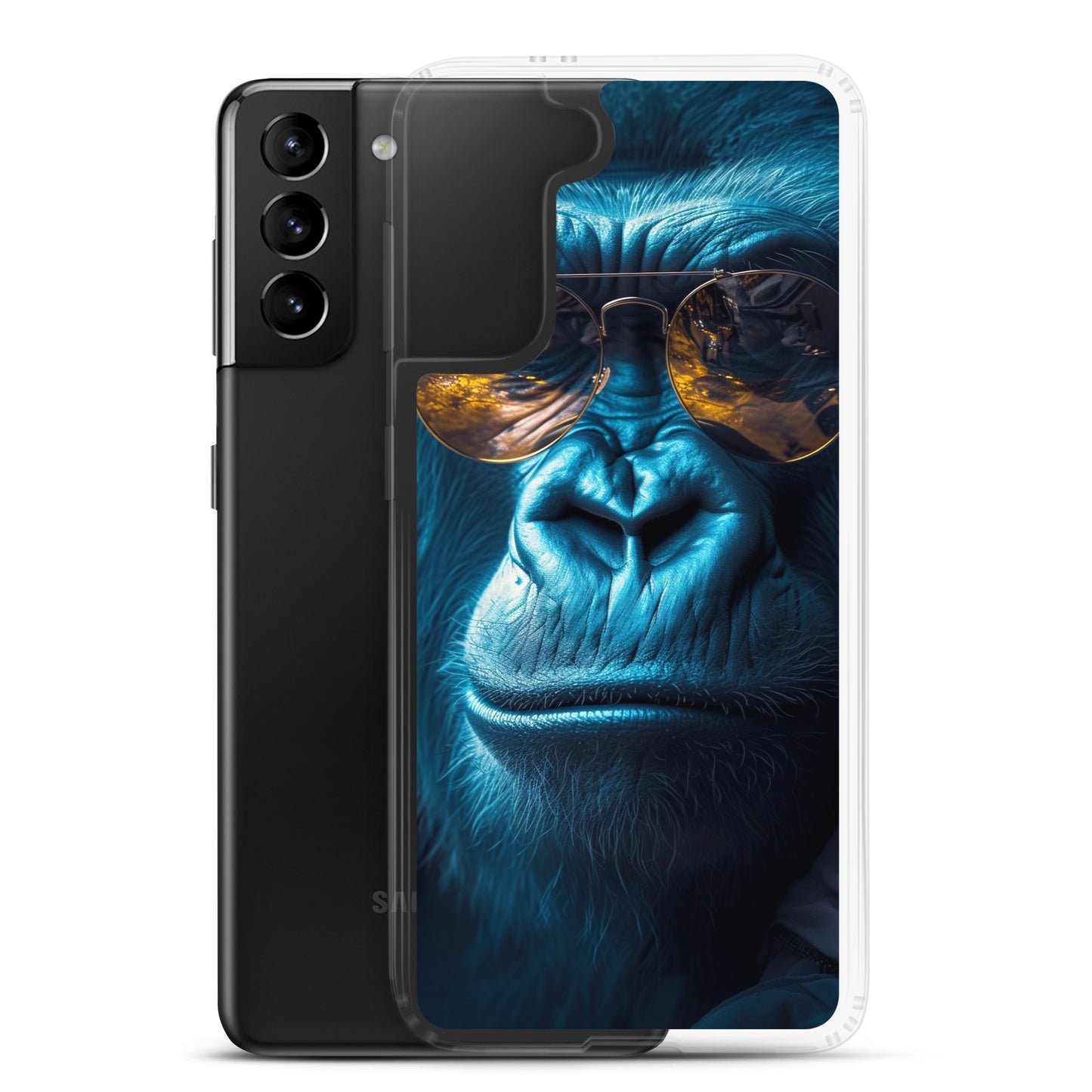Samsung Case - Blue Gorilla