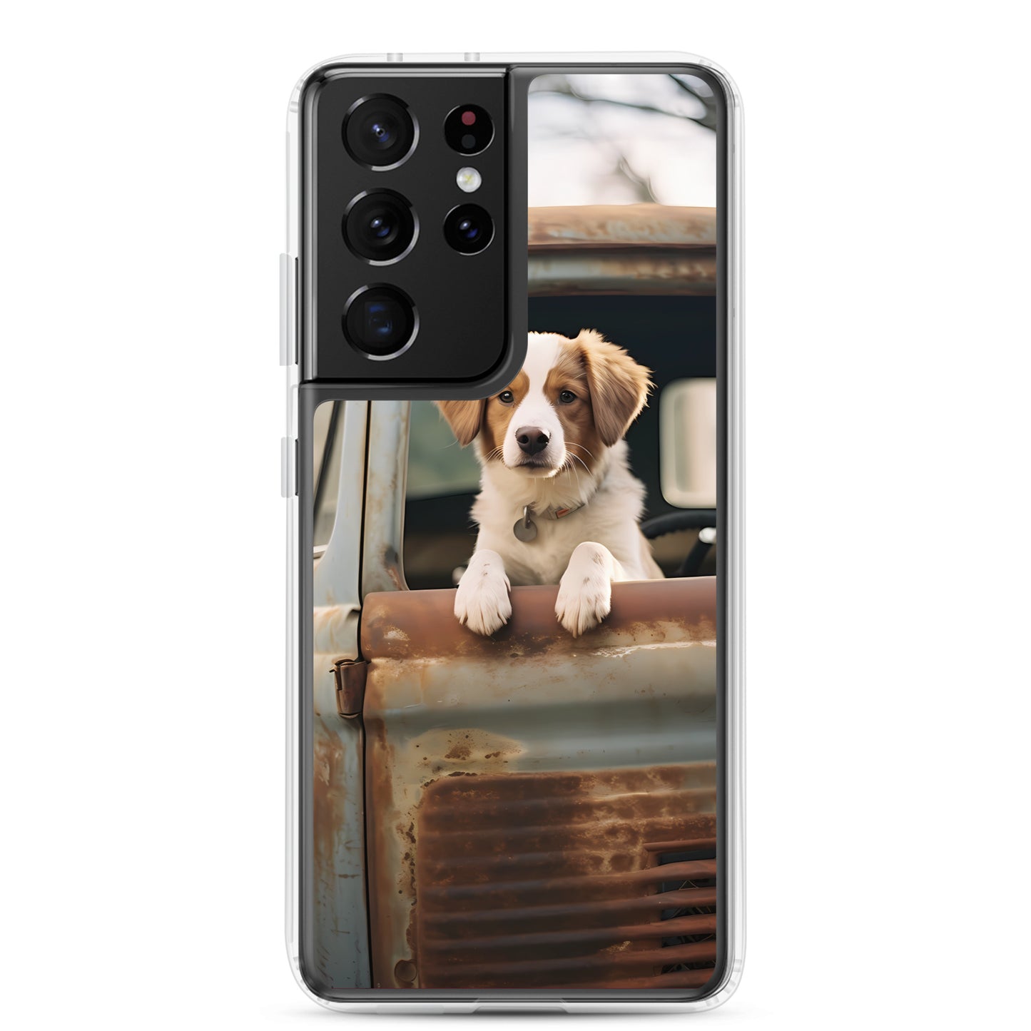 Samsung Case - Dog in a Truck