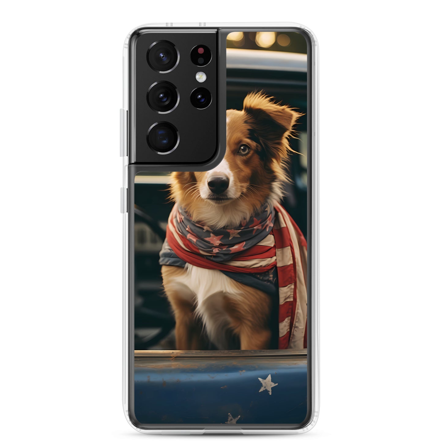 Samsung Case - Dog in a Truck