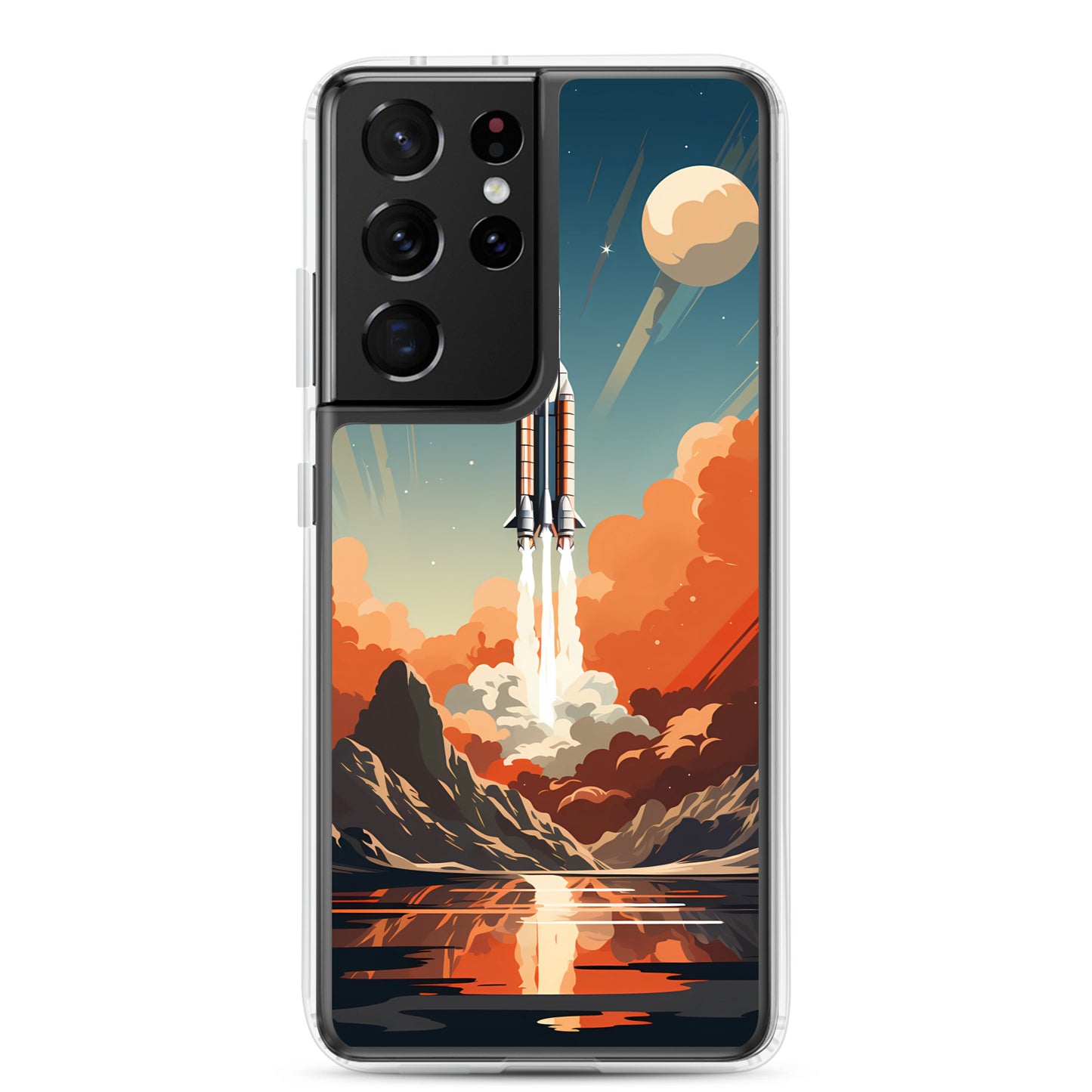Samsung Case - Retro Rocket
