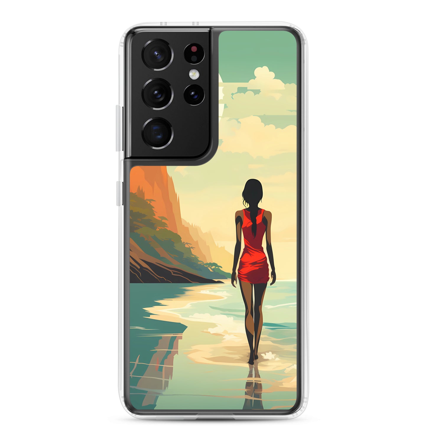 Samsung Case - Minimalist Beach Beauty