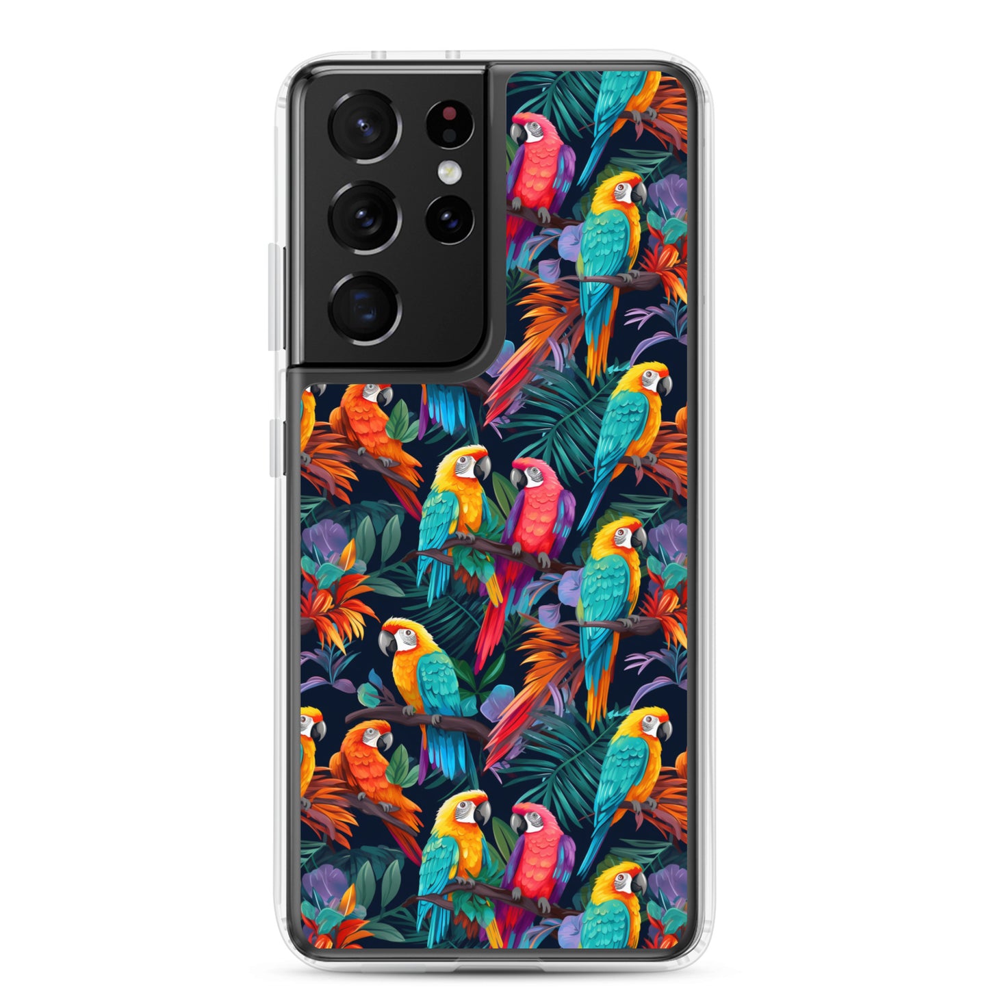 Samsung Case - Colorful Parrots