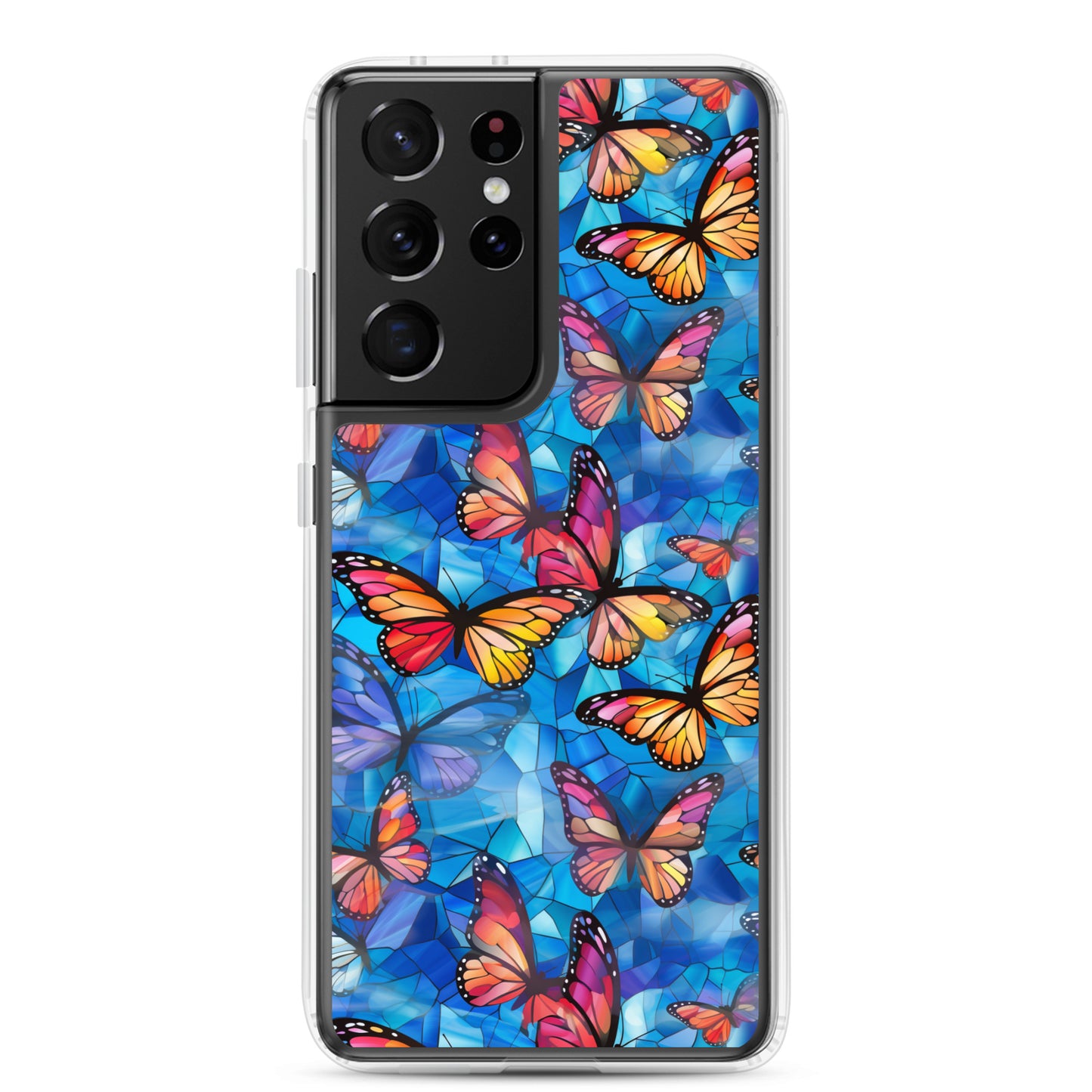 Samsung Case - Mosaic Monarchs