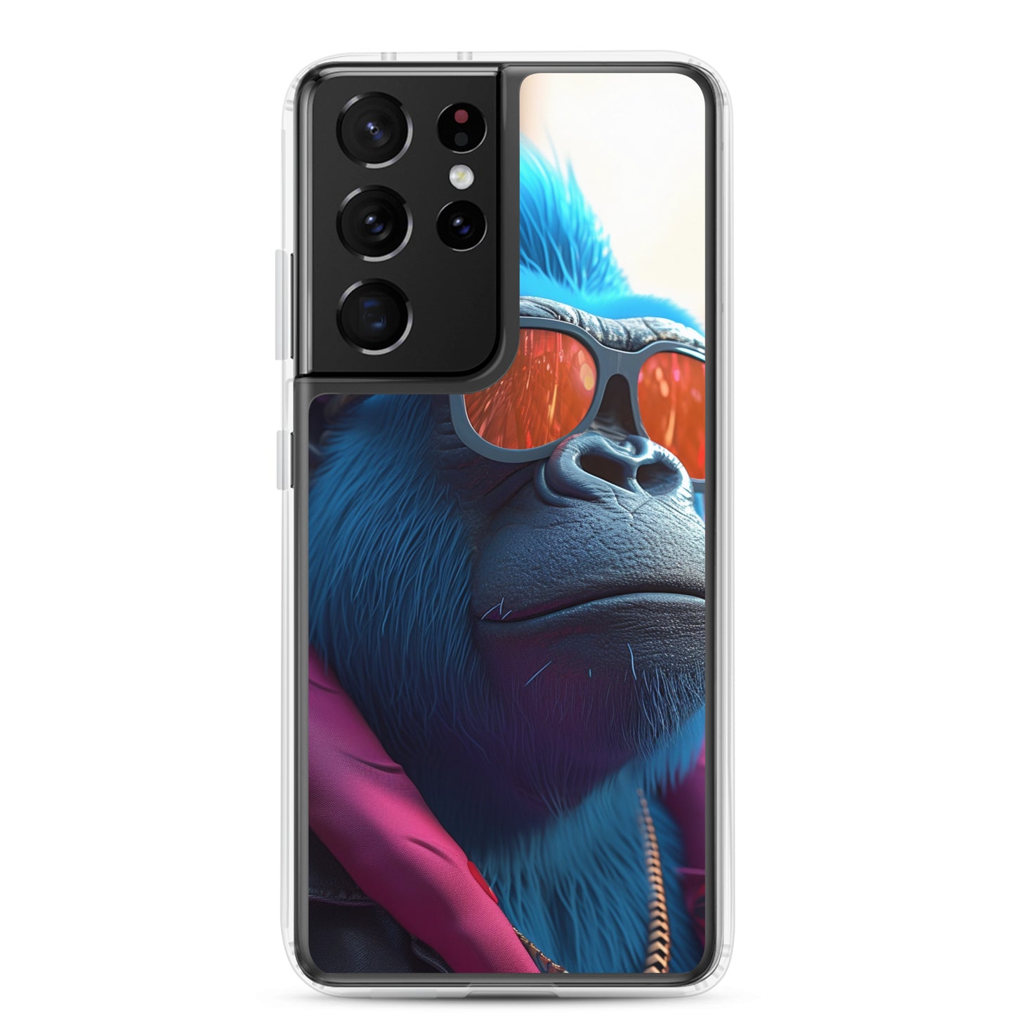 Samsung Case - Blue Gorilla